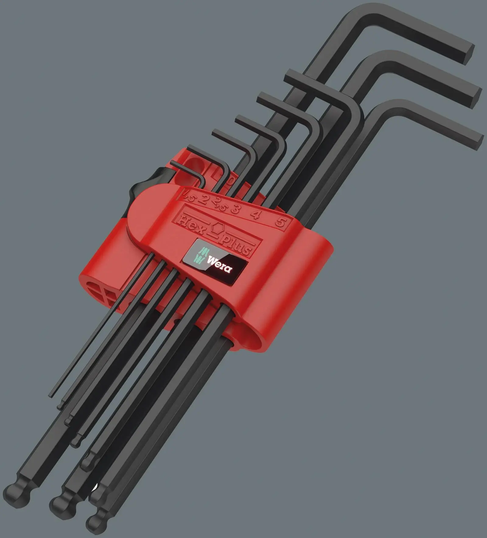 Wera Hex Key Set 950/9 Hex Plus 6 SB L-Key Set Metric BlackLaser 9 Piece 1.5-10mm - Image 5