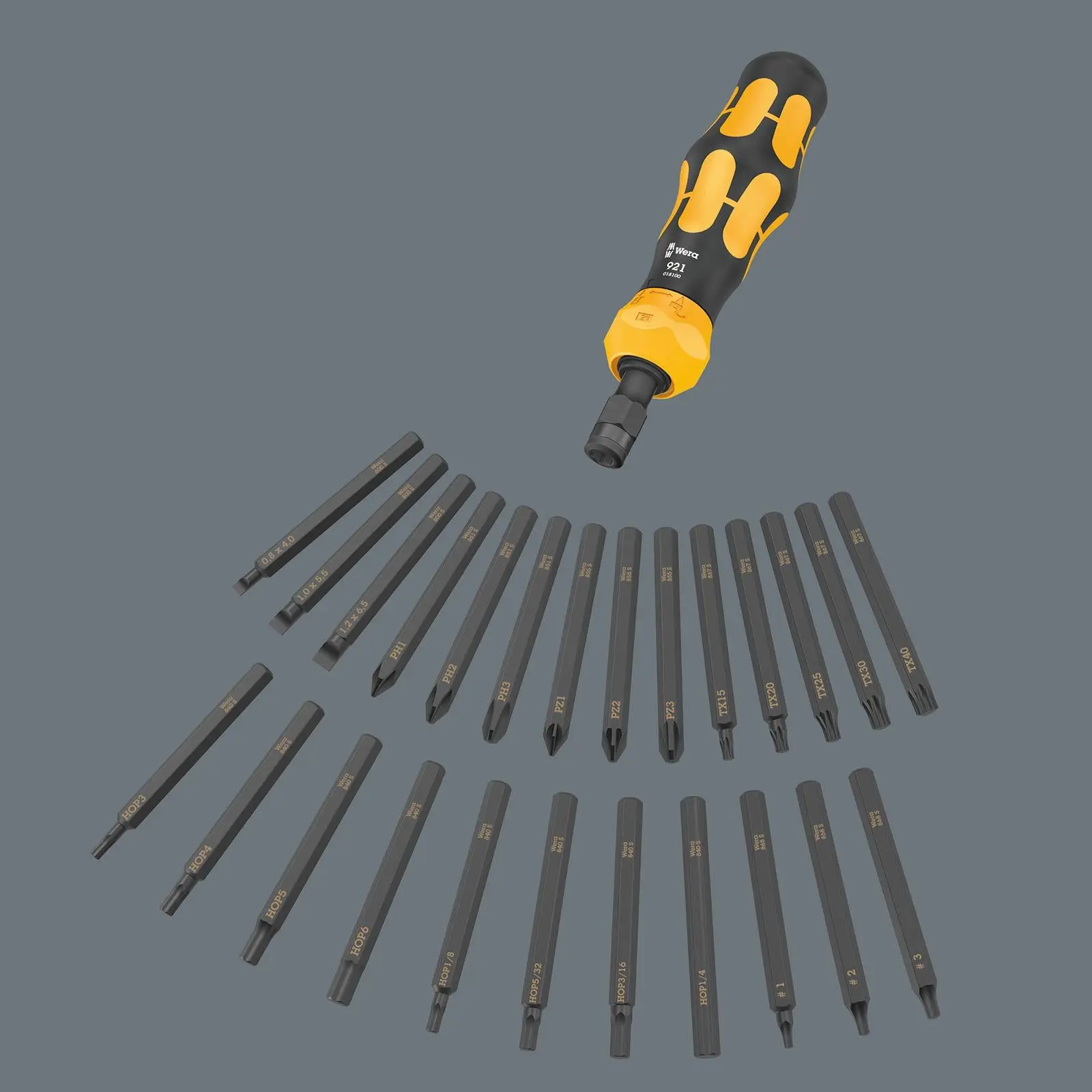 Wera Impact Screwdriver 921 Kraftform Plus Series 900 1/4" Hex - Image 8