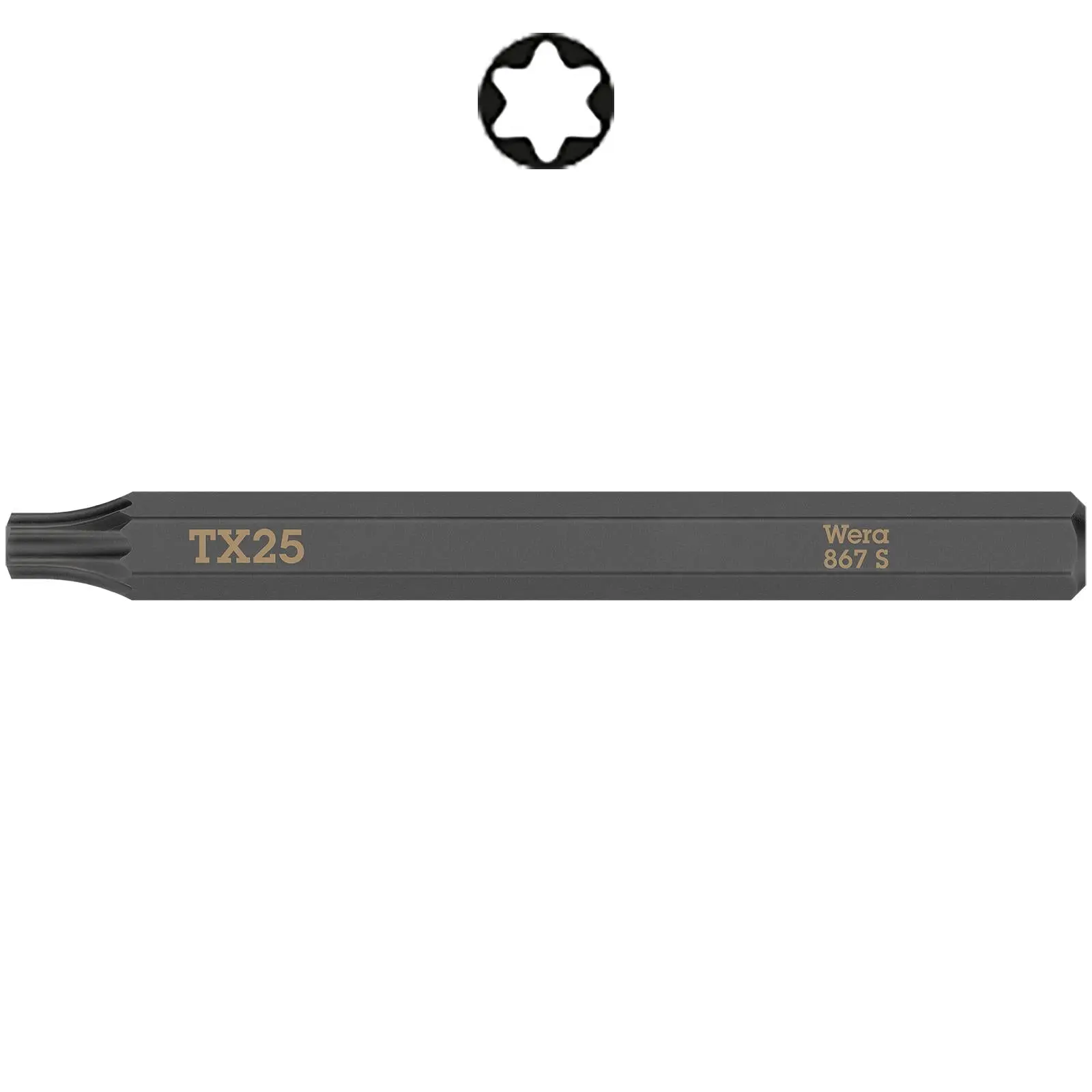 Wera Impact Screwdriver Bit for use with 921 Impact Screwdriver Slotted Hex Phillips Pozi Torx Square - Image 18