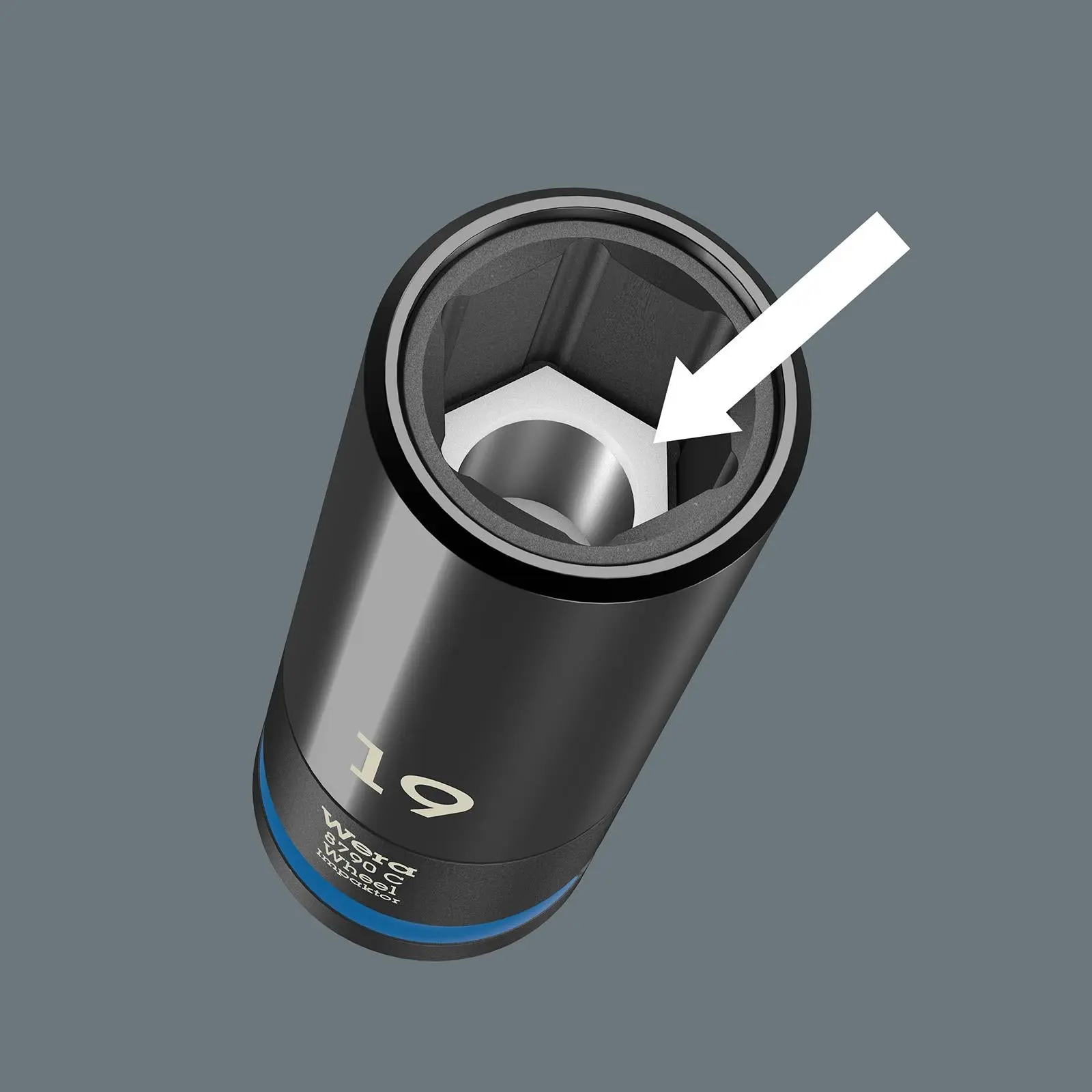 Wera Impact Socket Impaktor 1/2" Drive for Alloy Wheels 8790 C Wheel 17mm x 85mm - Image 3