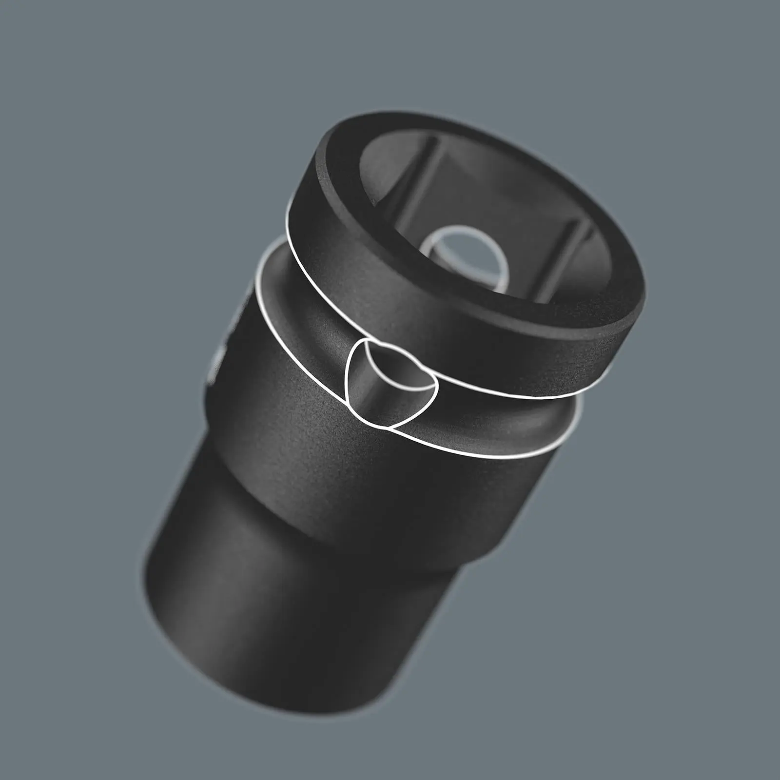 Wera Impact Socket Impaktor with 1/2" Drive Zyklop 8790 C 15mm x 38mm - Image 4