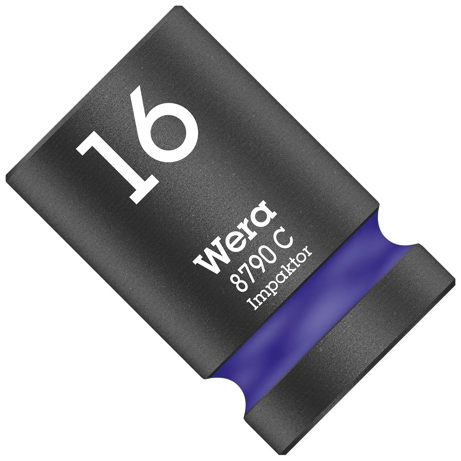 Wera Impact Socket Impaktor with 1/2" Drive Zyklop 8790 C 16mm x 38mm