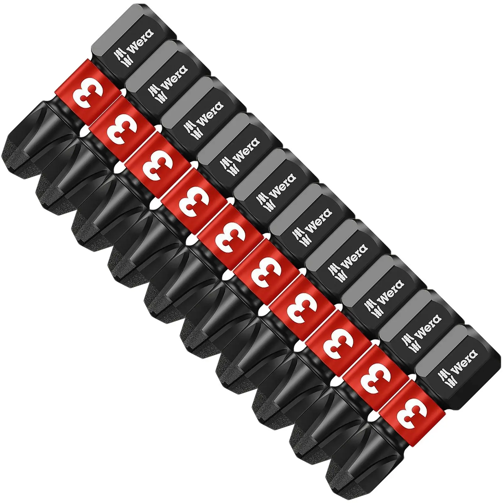 Wera Impaktor Impact Screwdriver Bits Pozi Phillips Torx Hex 25mm 50mm Length - Image 28