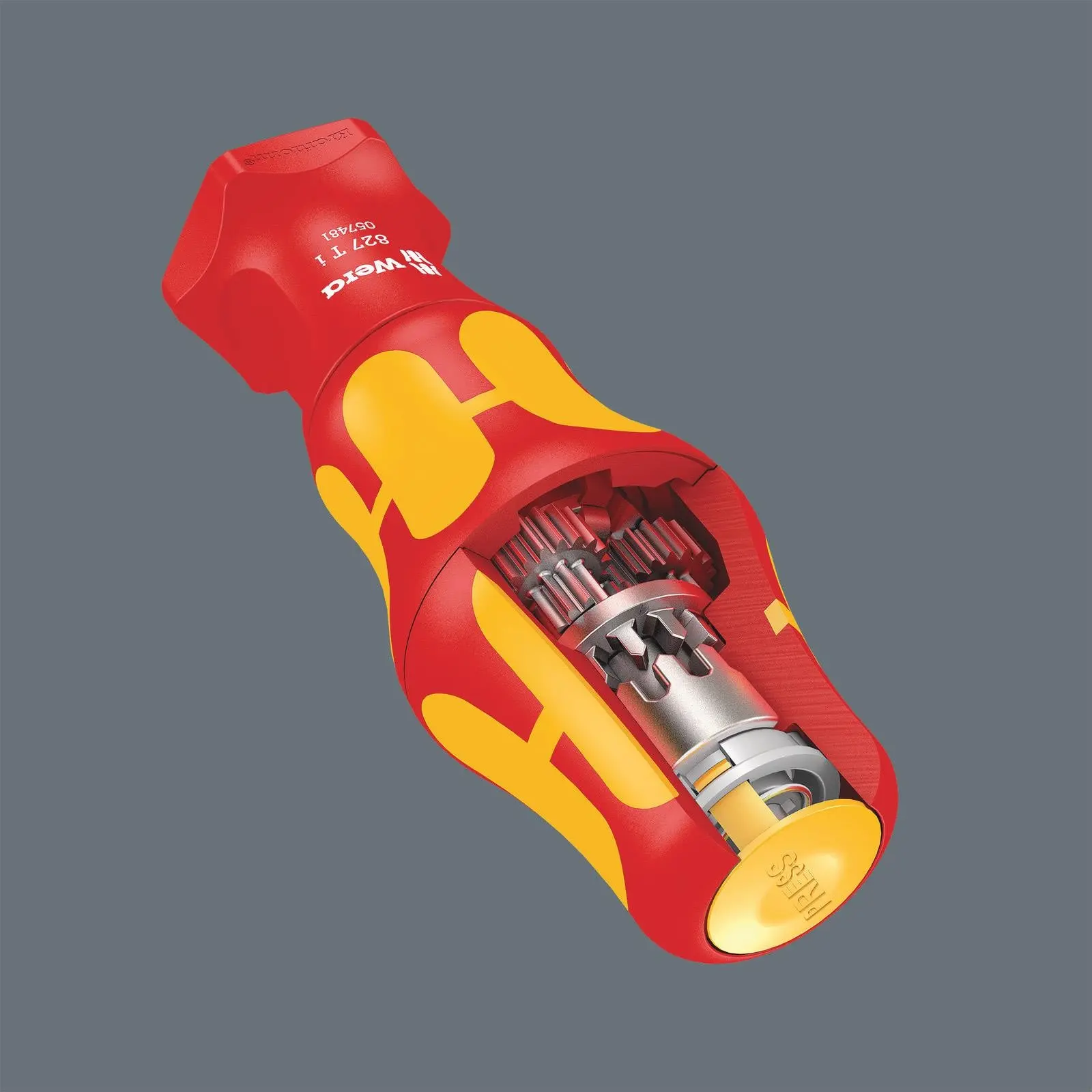 Wera Interchangeable VDE Screwdriver Set Kraftform Kompakt Turbo i 1 Tool Finder 16 Pieces Phillips Torx Pozi Slotted - Image 6