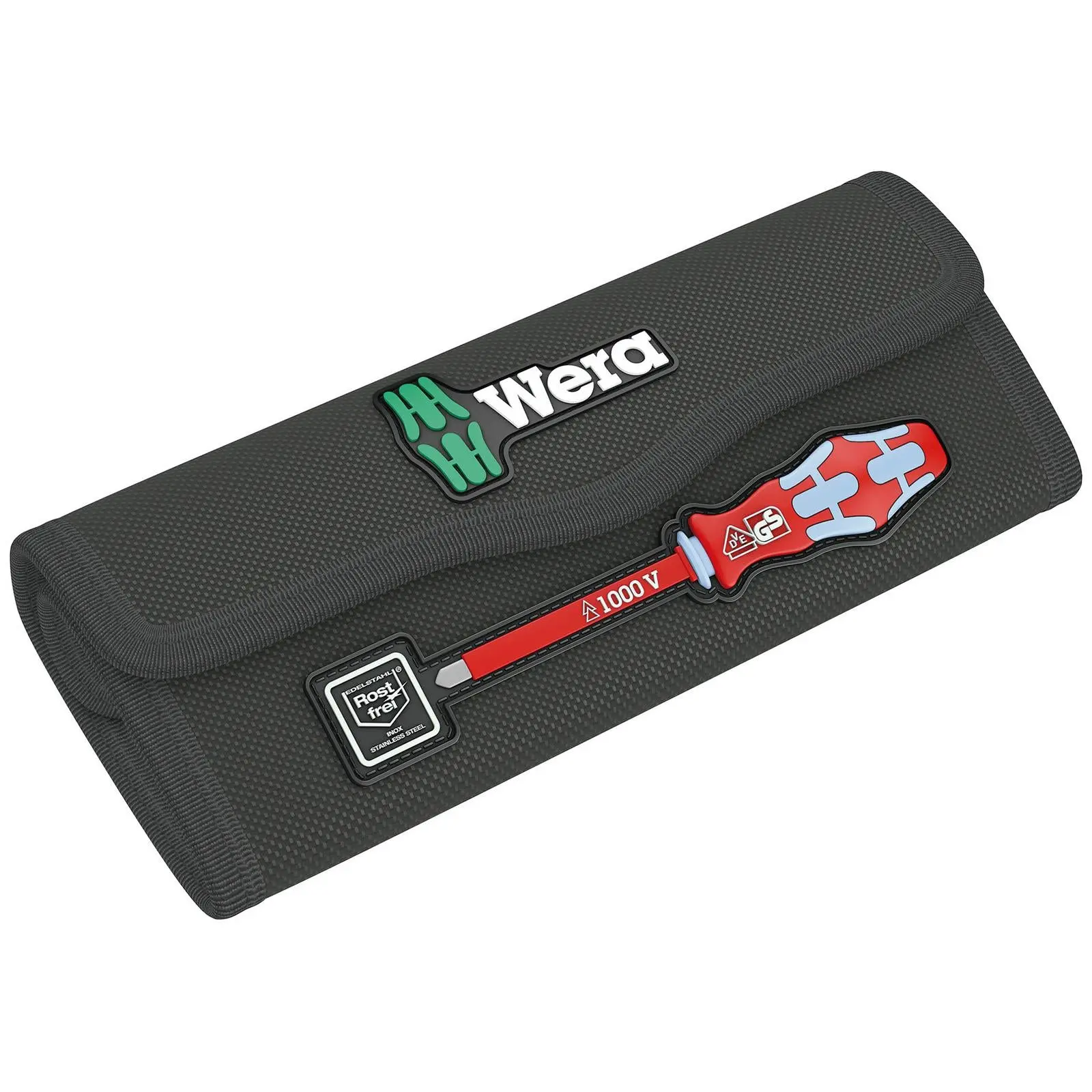 Wera Interchangeable VDE Screwdriver Set Kraftform Kompakt VDE Stainless 17 Extra Slim 1 Tool Finder 17 Pieces - Image 4