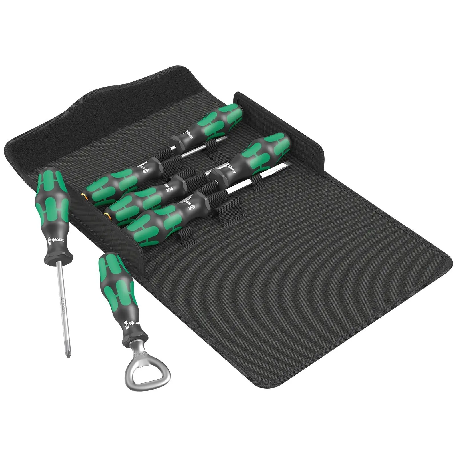 Wera Kraftform 300/7 Set 3 Screwdriver Set with Lasertip 7 Piece in Case - Image 2