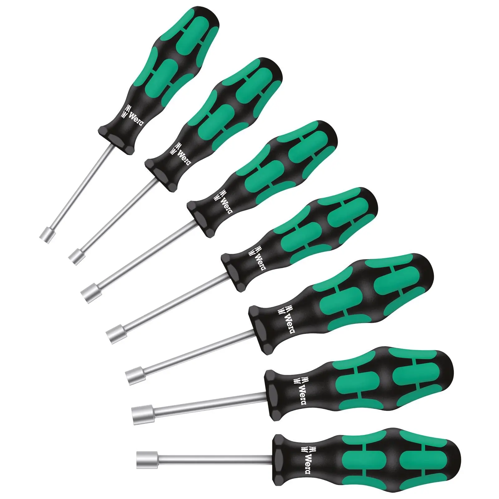 Wera Kraftform Hollow Shaft Nutspinner Set 7 Piece 5-13mm 395 HO/7 SM - Image 2