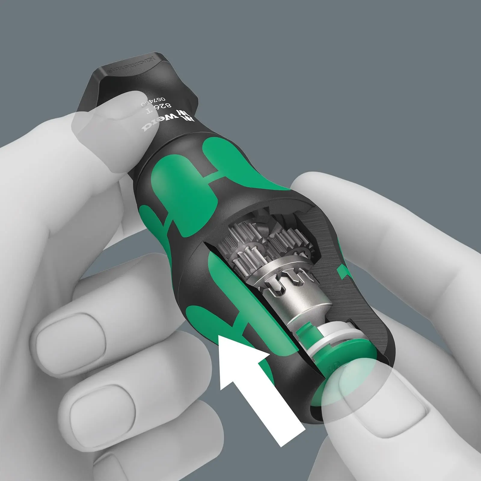 Wera Kraftform Kompakt Turbo 1 Interchangable Screwdriver Set 19 Piece in Case - Image 2