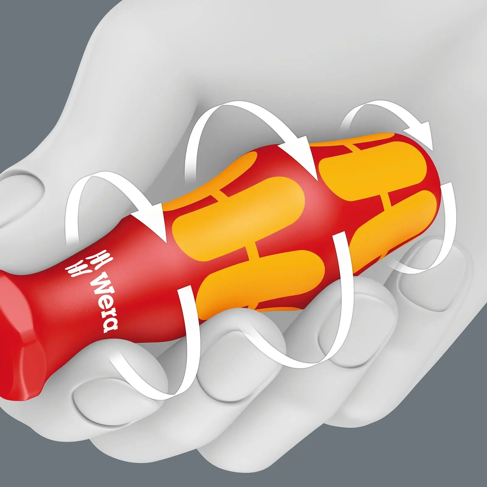 Wera Kraftform Plus VDE Insulated Screwdriver 165i 10,000V Pozi - Image 4
