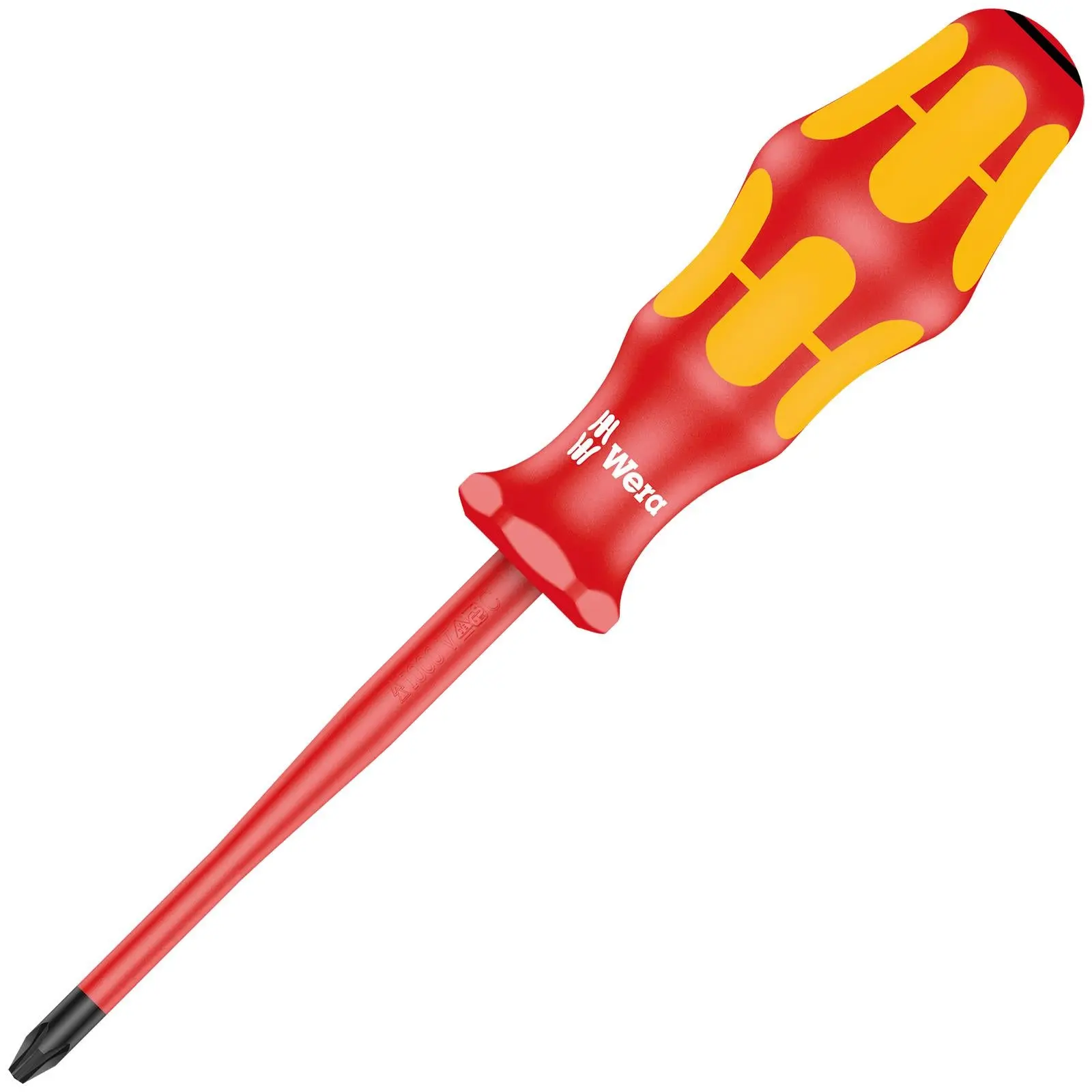Wera Kraftform Plus VDE Slimline Screwdriver 1000V Slotted Phillips Pozi - Image 8