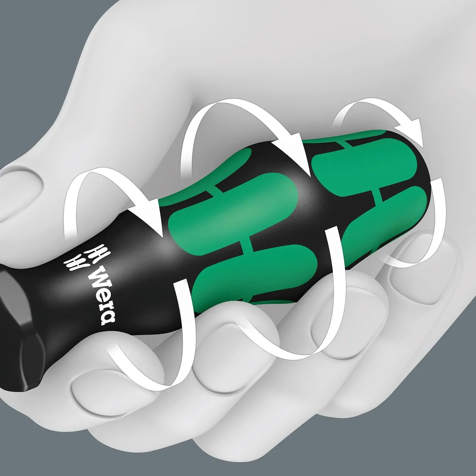 Wera Long Screwdriver Set Kraftform Plus Series 3 Piece 300mm Phillips Slotted Pozi - Image 4