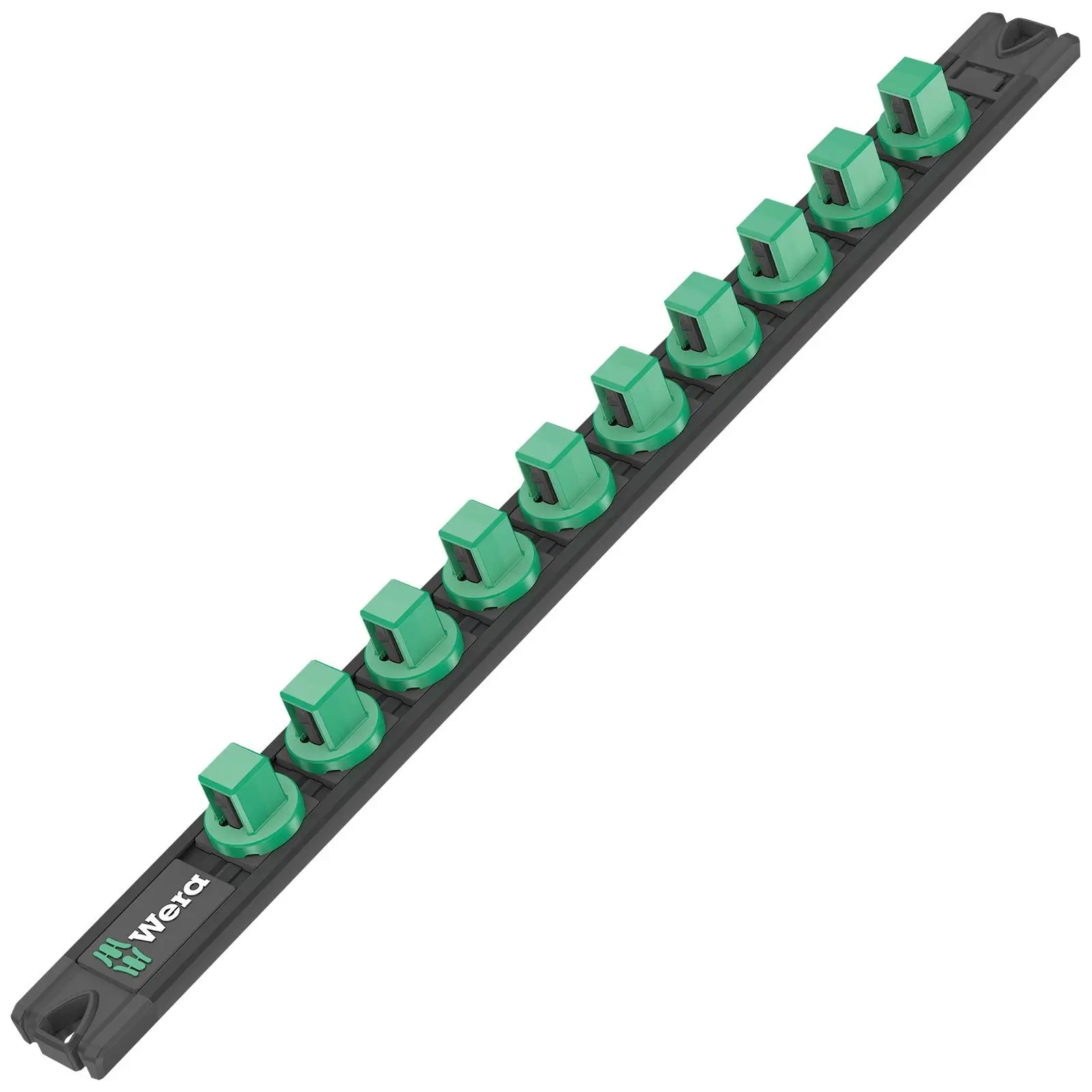 Wera Magnetic Socket Rail 1/2" Drive Twist to Unlock 9602 Empty 10 Socket Capacity 370mm - Image 2