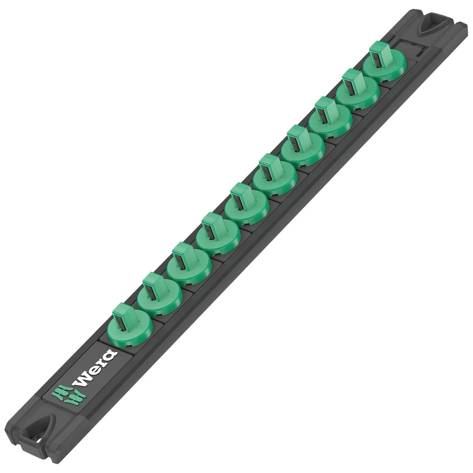 Wera Magnetic Socket Rail 1/4" Drive Twist to Unlock 9600 Empty 10 Socket Capacity 270mm - Image 2