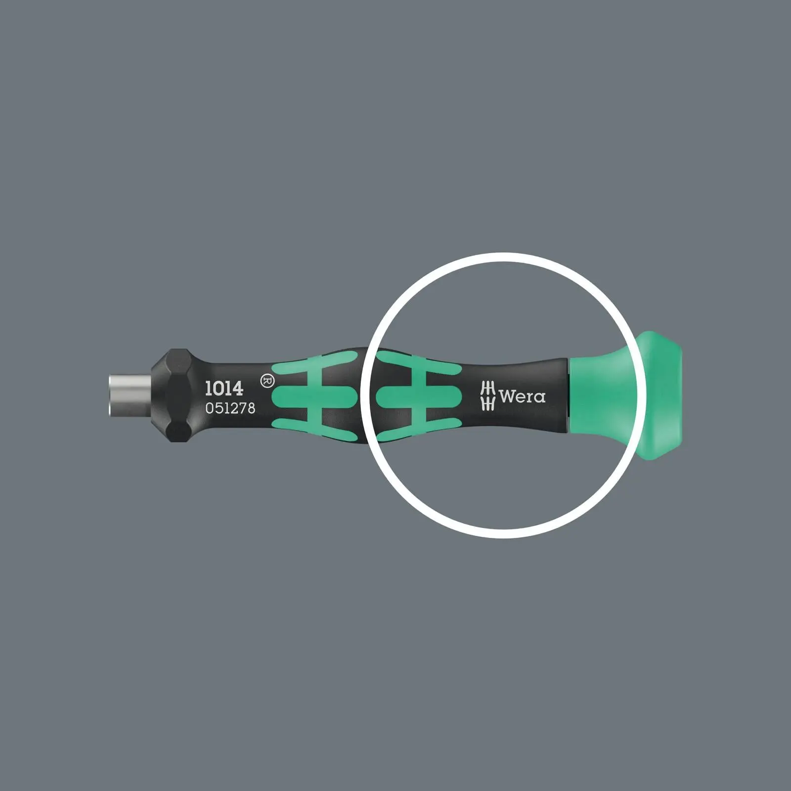 Wera Micro Bit Holding Precision Screwdriver 1014 Kraftform Micro for 4mm Hex Drive Bits - Image 3