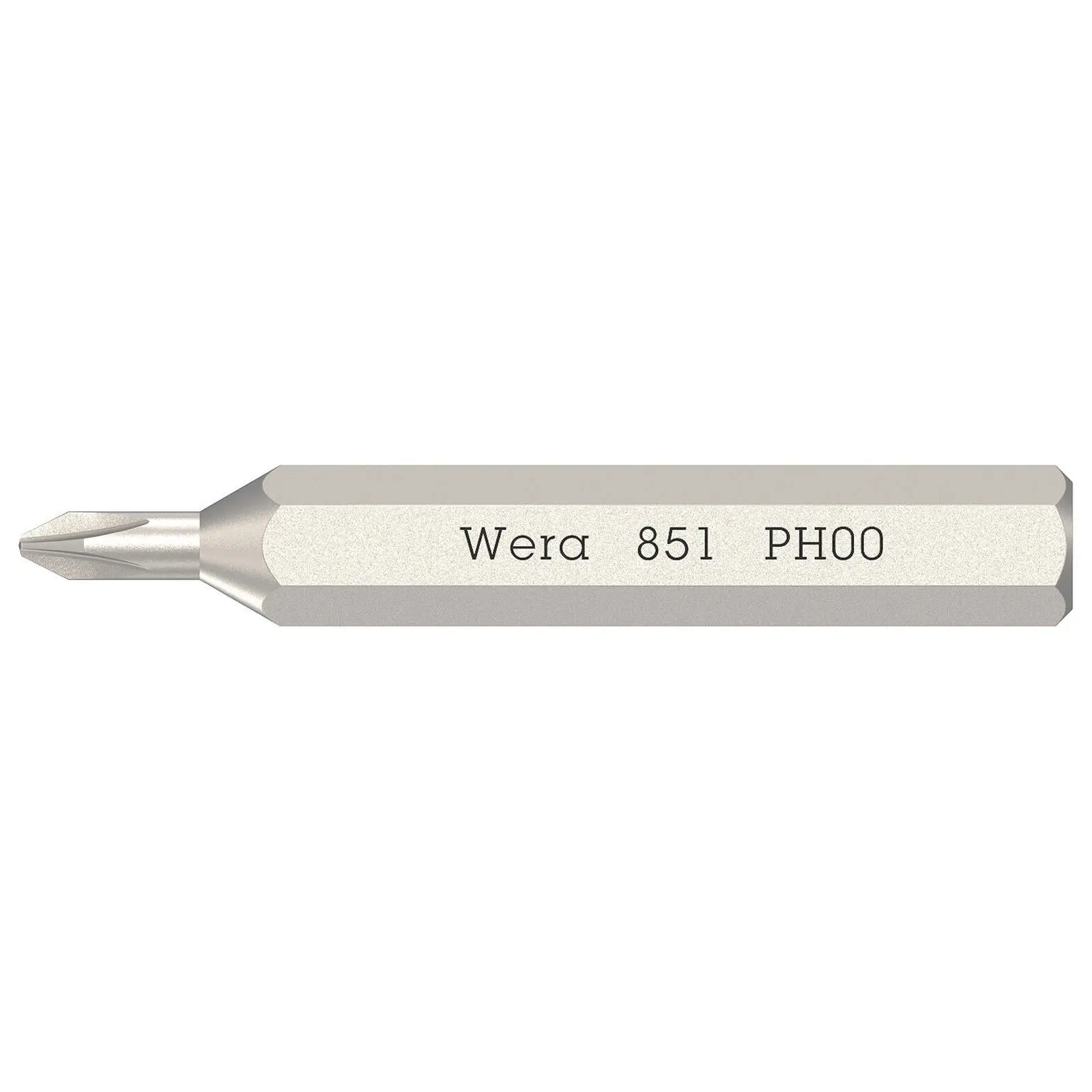 Wera Micro Precision Screwdriver Bits with 4mm Hex Drive Phillips Pozi Slotted Hex Torx - Choose Size - Image 11