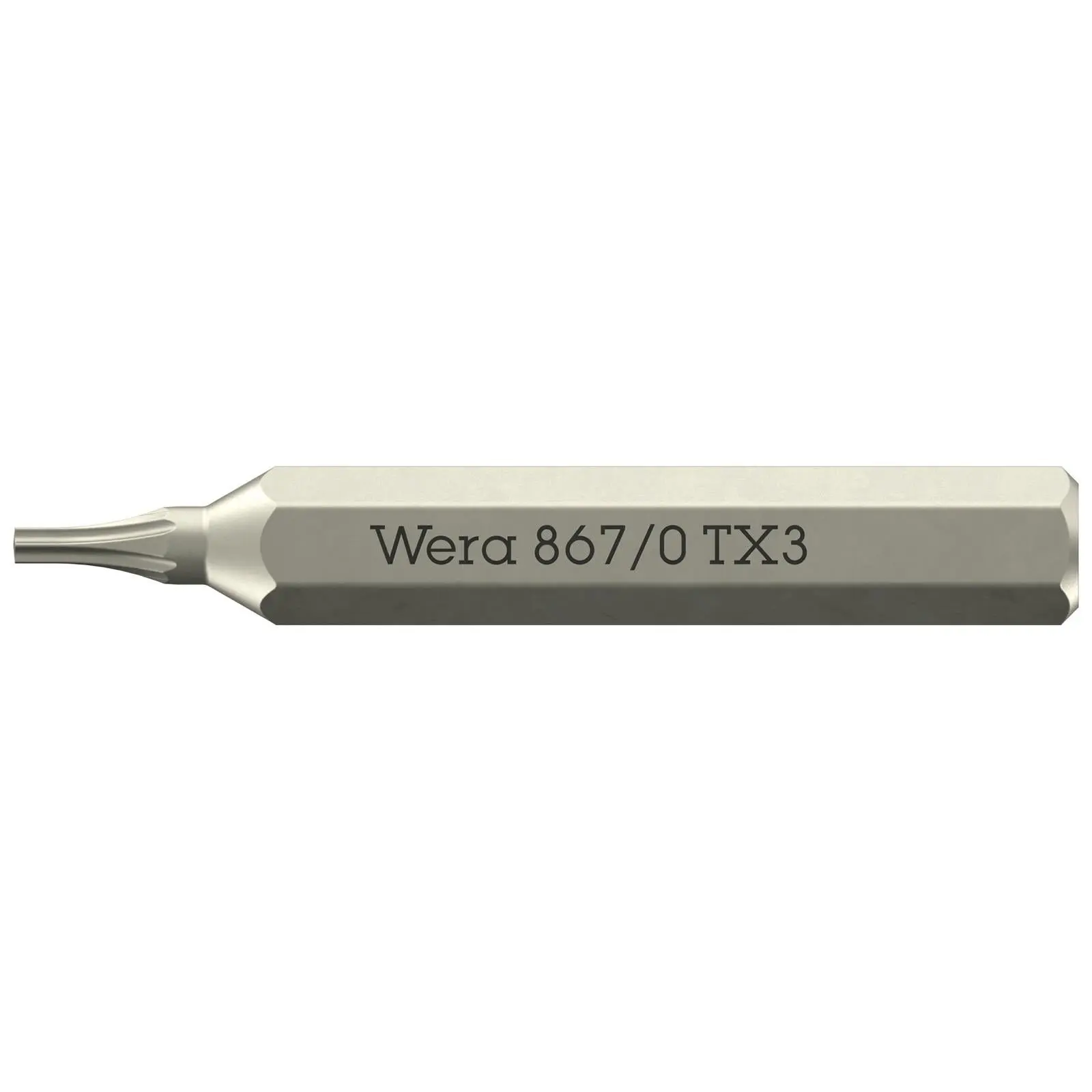 Wera Micro Precision Screwdriver Bits with 4mm Hex Drive Phillips Pozi Slotted Hex Torx - Choose Size - Image 9