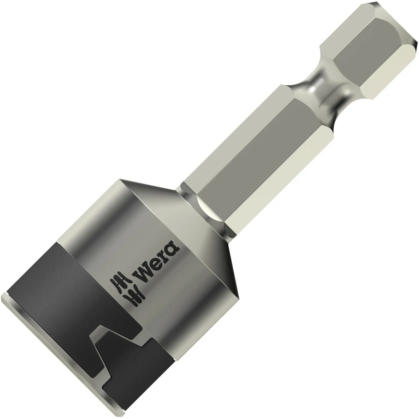 Wera Nut Driver Stainless Steel 1/4" Hex 50mm Long 3869/4 Nutsetters Stainless - Image 2