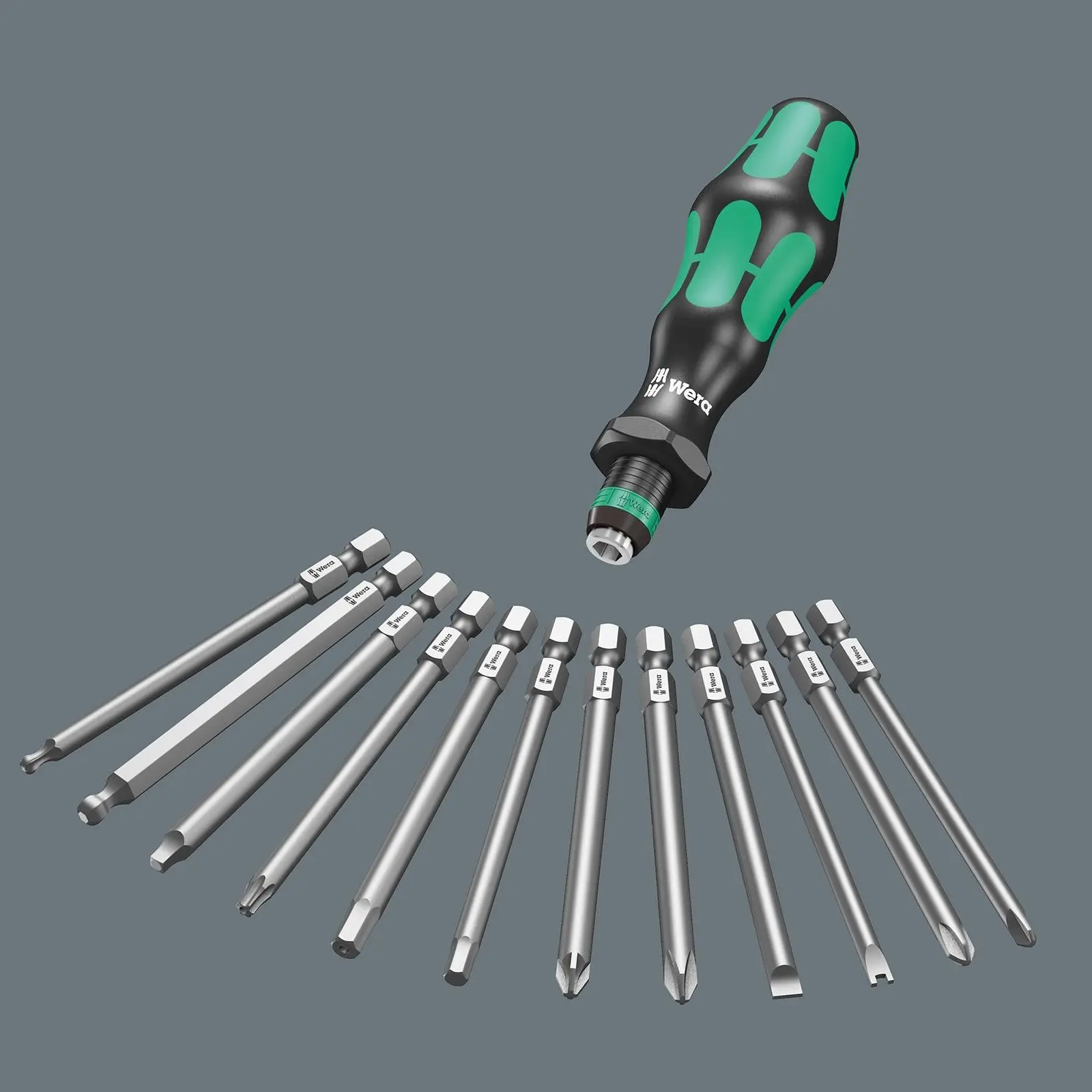 Wera Plumbers Kit 1/4" Drive 25 Piece Kraftform Kompakt SH 1 PlumbKit - Image 11