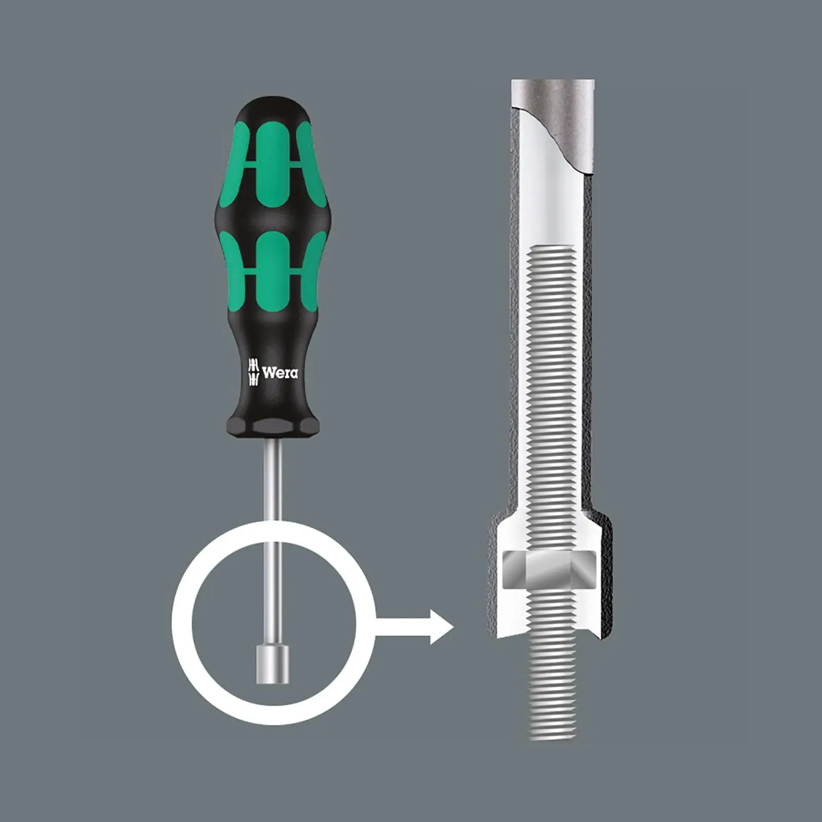 Wera Plumbers Kit 1/4" Drive 25 Piece Kraftform Kompakt SH 1 PlumbKit - Image 12