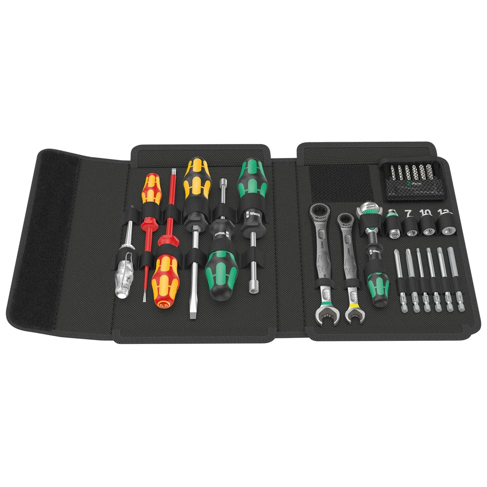 Wera Plumbers Kit 1/4" Drive 25 Piece Kraftform Kompakt SH 1 PlumbKit - Image 6