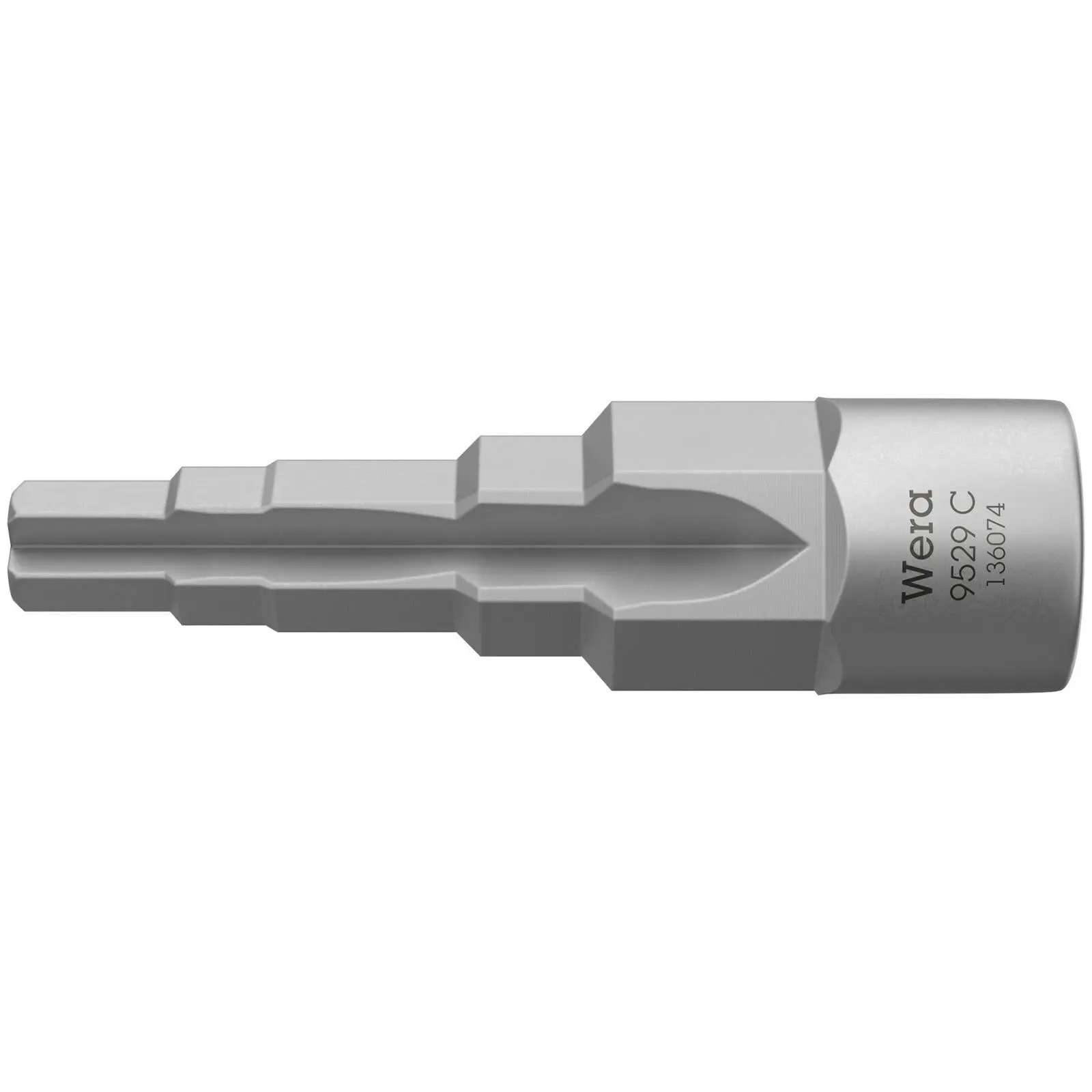 Wera Plumbers Step Wrench for Radiator Valves Thermostats Drain Fittings 9529 C SB 1/2" Drive - Image 3