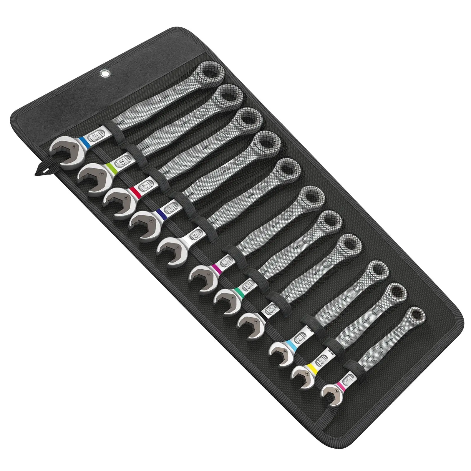 Wera Ratchet Combination Spanner Set 11 Piece 6000 Joker 11 Set 1 in Pouch 8-19mm - Image 4