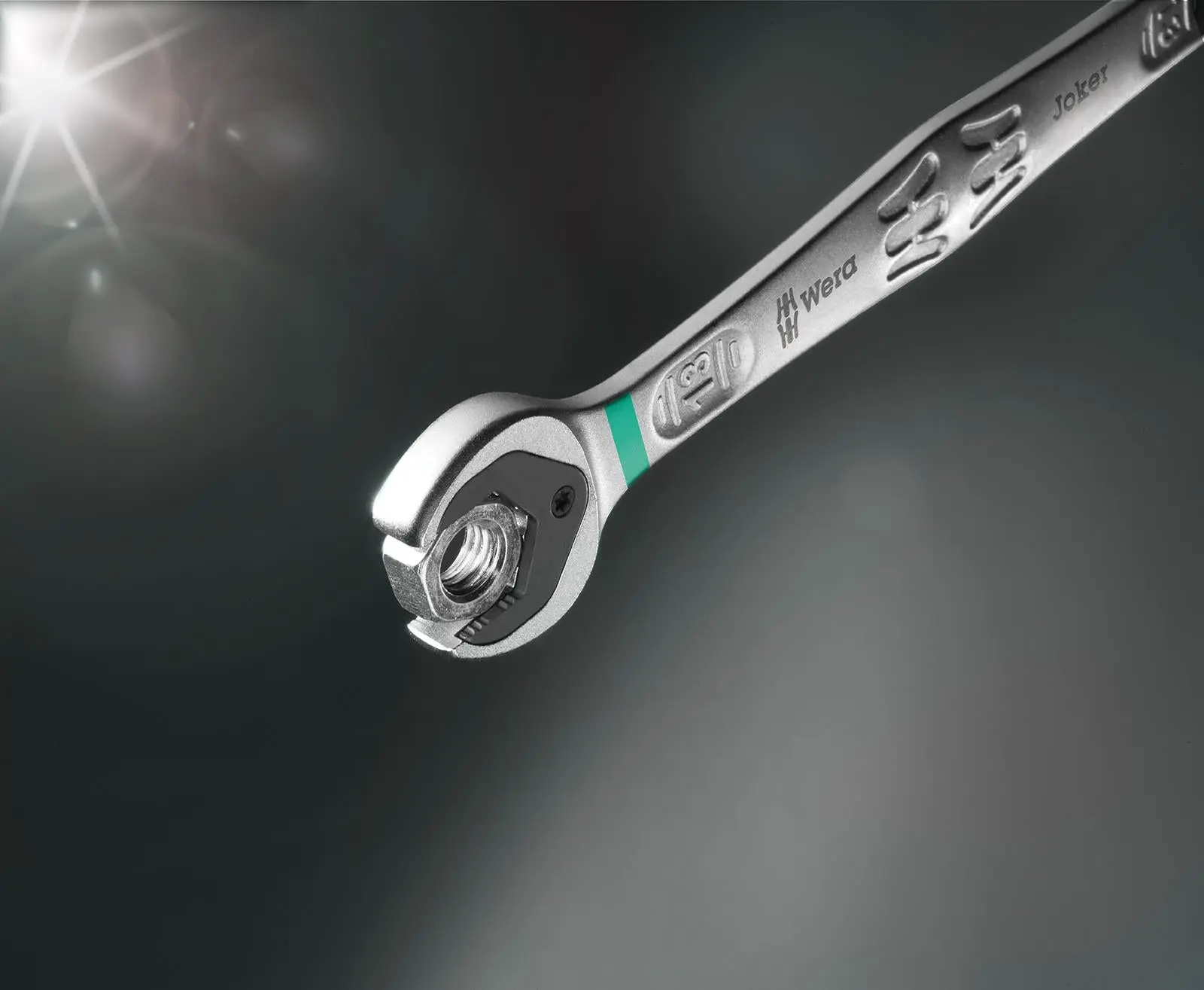 Wera Ratchet Combination Spanner Set 8 Piece 6000 Joker 8 Set 1 Imperial in Pouch 5/16"-3/4 - Image 12