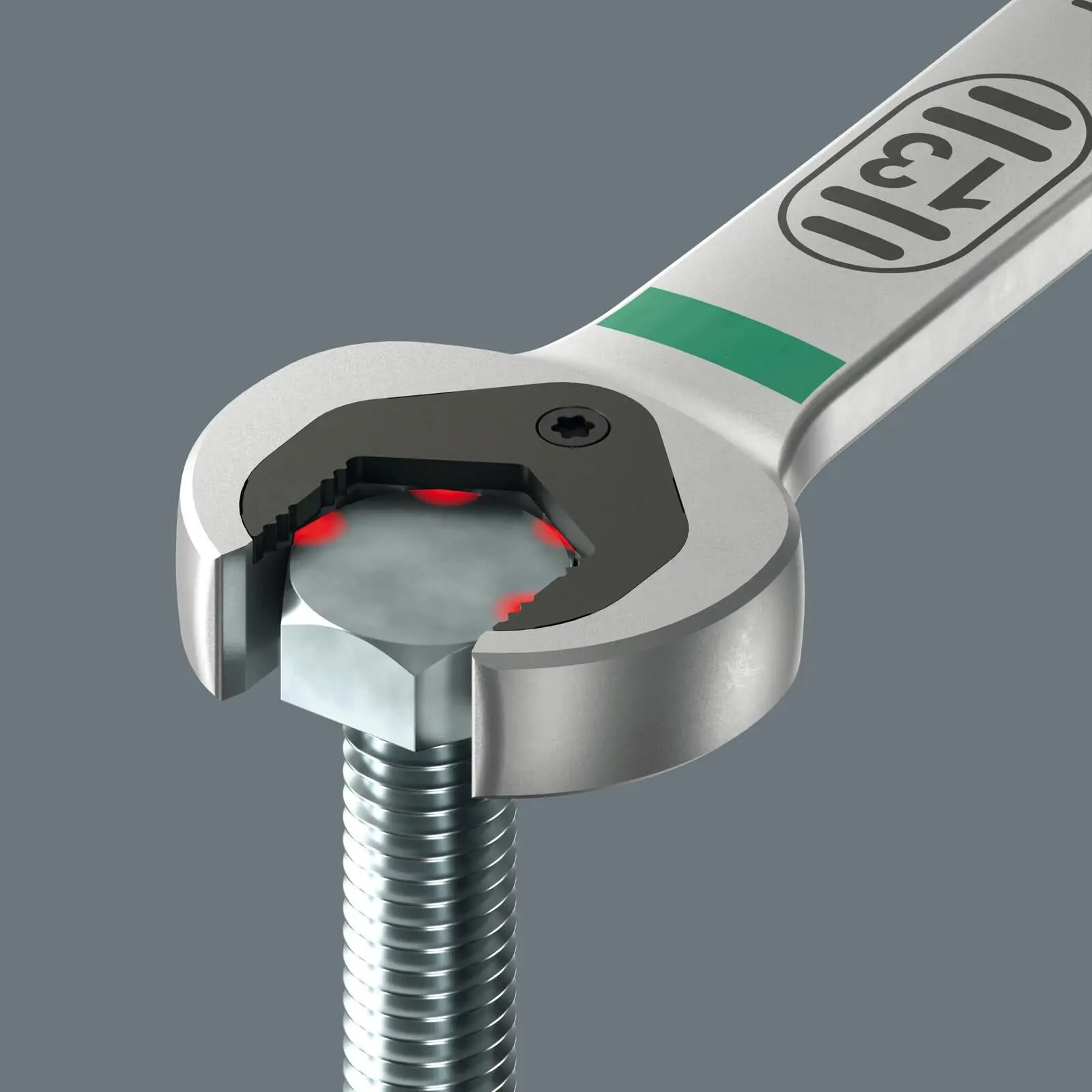 Wera Ratchet Combination Spanner Set Long Design 6007 Joker 5 Set 1 5 Pieces 8-19mm - Image 2