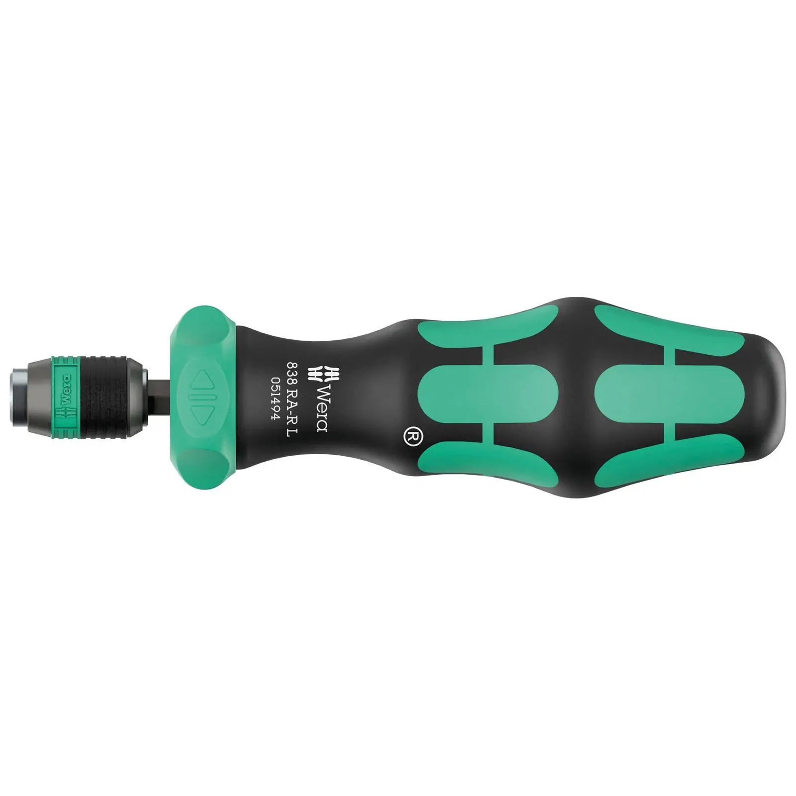 Wera Ratchet Screwdriver 838 RA-R L Bit Holding Screwdriver with Ratchet Functionality 1/4" Hex - Image 7