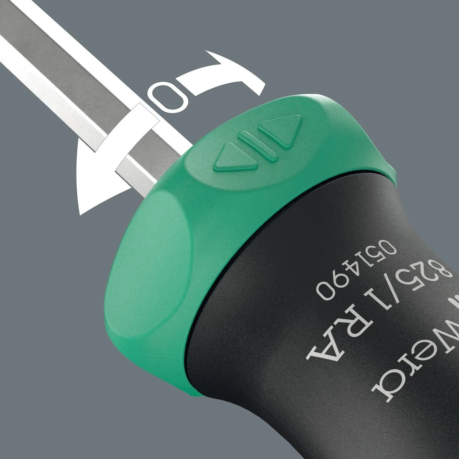 Wera Ratchet Screwdriver Kraftform Kompakt 27 RA 2 Integrated Bit Magazine 6 Pieces PH SL SQ - Image 3