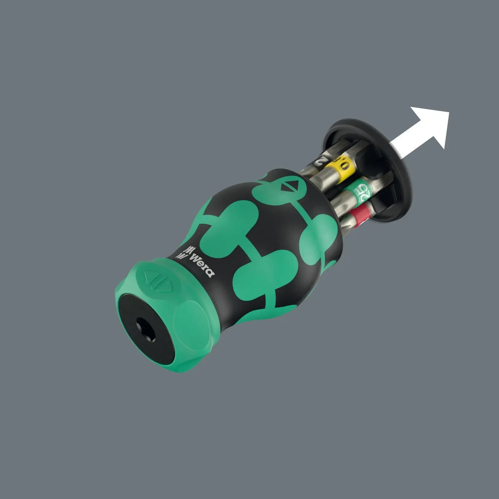 Wera Ratchet Screwdriver Kraftform Kompakt Stubby Magazine RA 2 6 Pieces PH PZ TX SL - Image 5