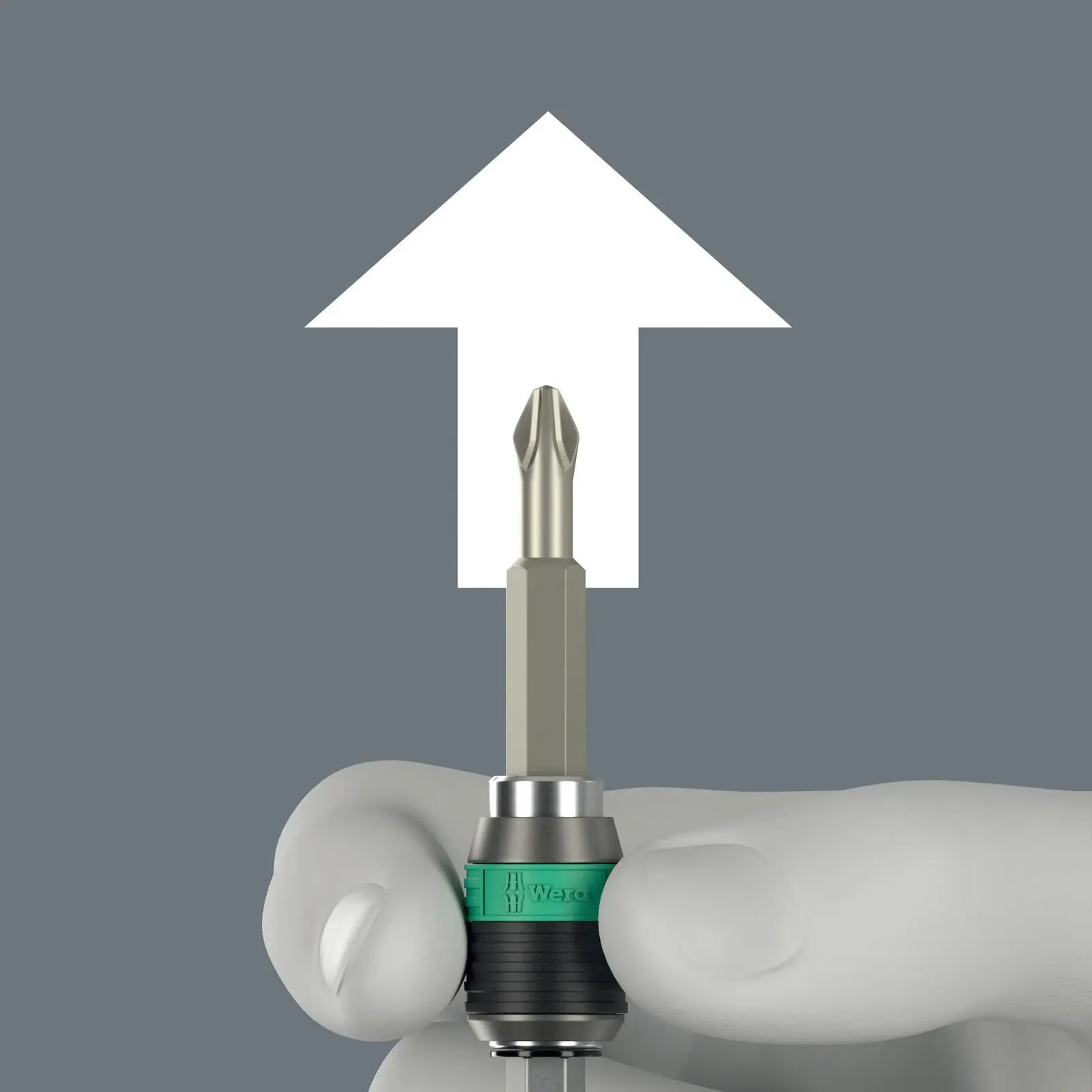 Wera Ratchet Screwdriver Set Kraftform Kompakt 60 RA-R Imperial 1 17 Pieces PH TX BO SL SQ Hex - Image 4