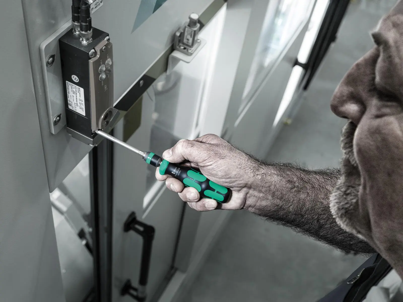 Wera Ratchet Screwdriver Set Kraftform Kompakt KK 838 RA-R M Imperial Set 1 15 Pieces PH TX SQ SL Hex - Image 2