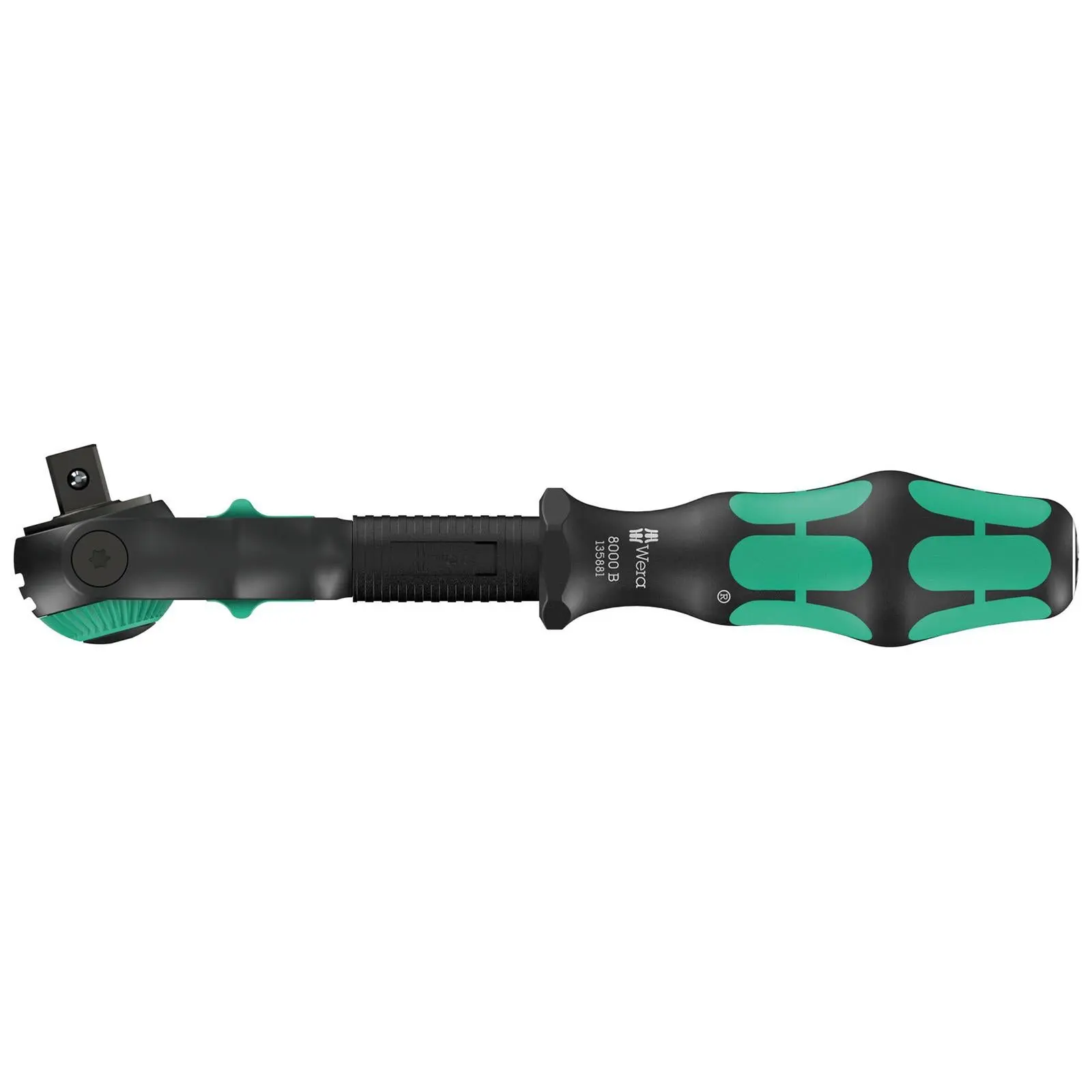 Wera Ratchet Wrench 8000 B Black Edition Zyklop Speed Ratchet with 3/8" Drive - Image 4
