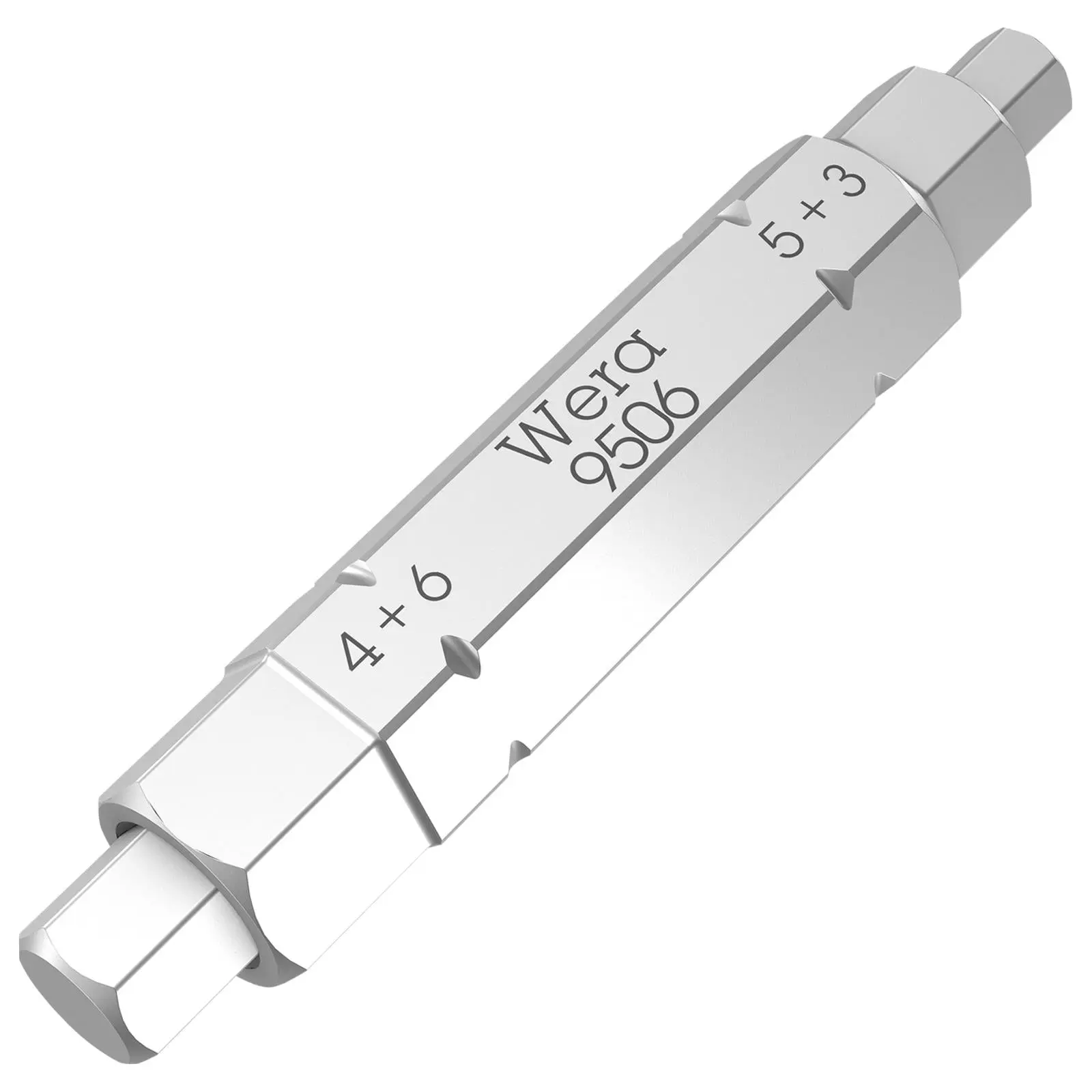 Wera Screwdriver Bit Hex 9506 SB 4 in 1 Bit 1 Bicycle Tool 3mm 4mm 5mm 6mm x 37mm - Image 2