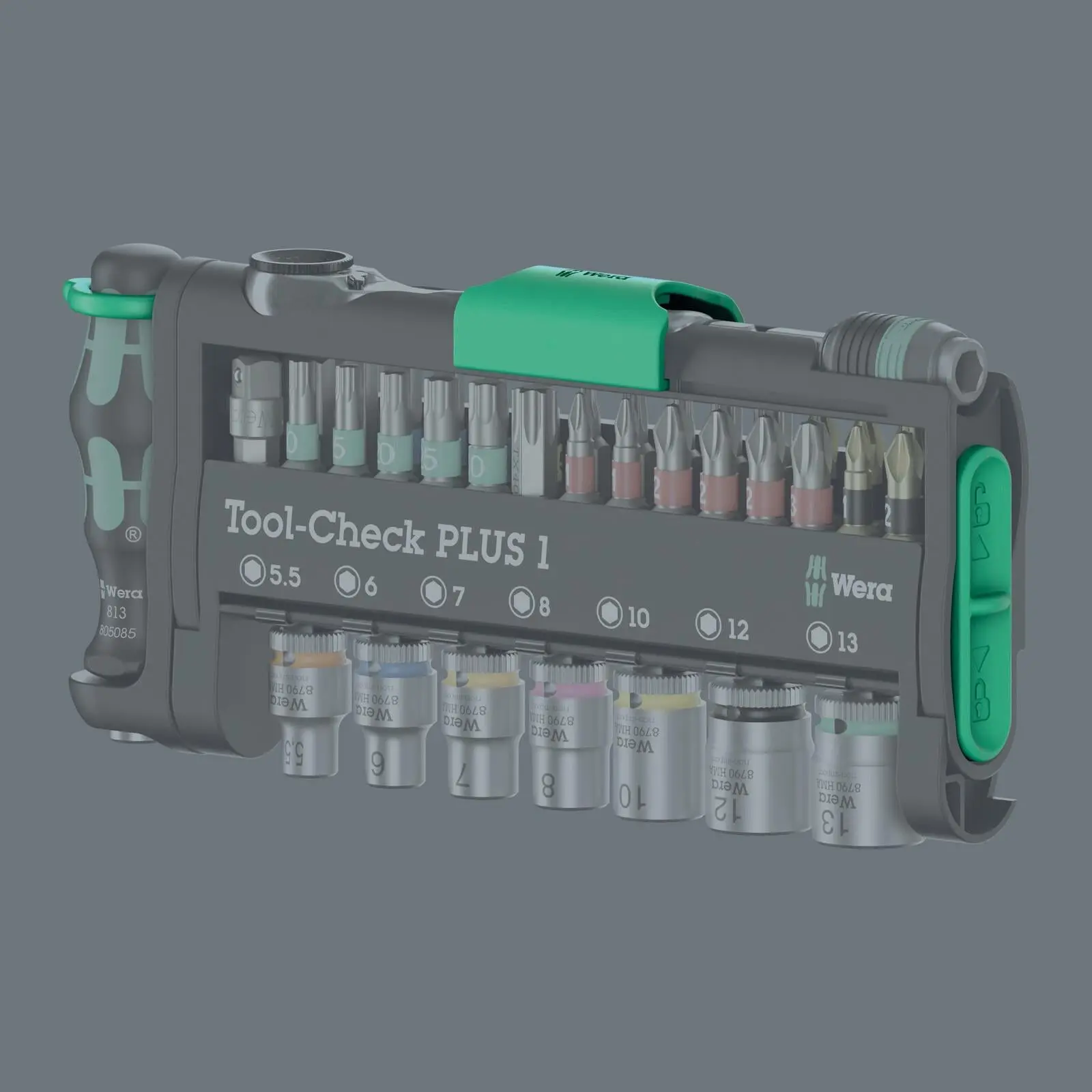 Wera Screwdriver Bits Bit Holder Pliers and Socket Set Tool Check Combi 1 40 Pieces - Image 2