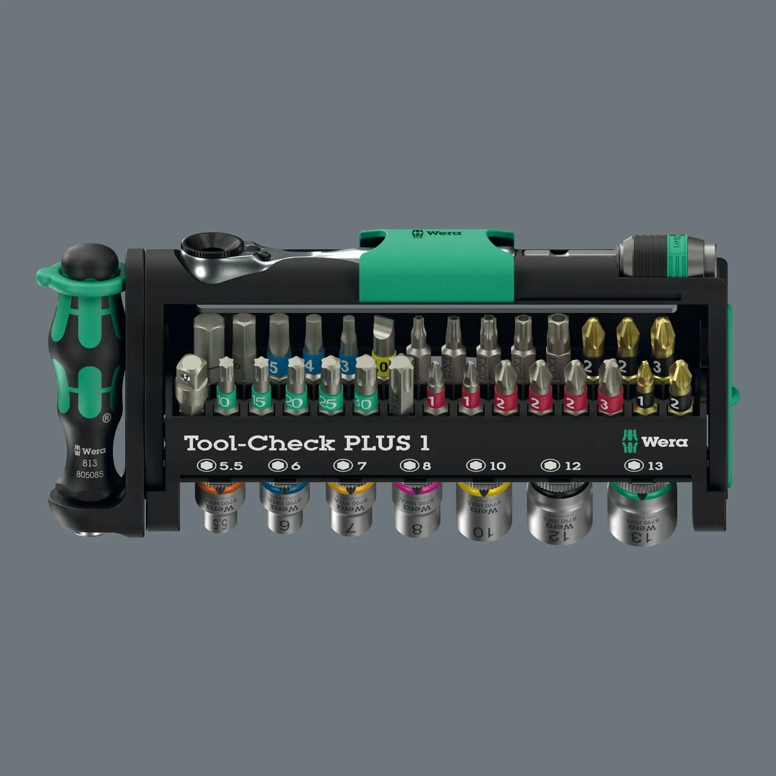 Wera Screwdriver Bits Bit Holder Pliers and Socket Set Tool Check Combi 1 40 Pieces - Image 5