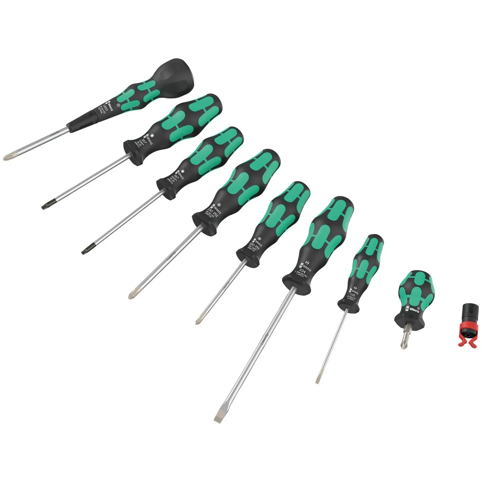 Wera Screwdriver Set 9527 Ball Grip Set 1 Phillips Torx Slotted 9 Pieces - Image 3