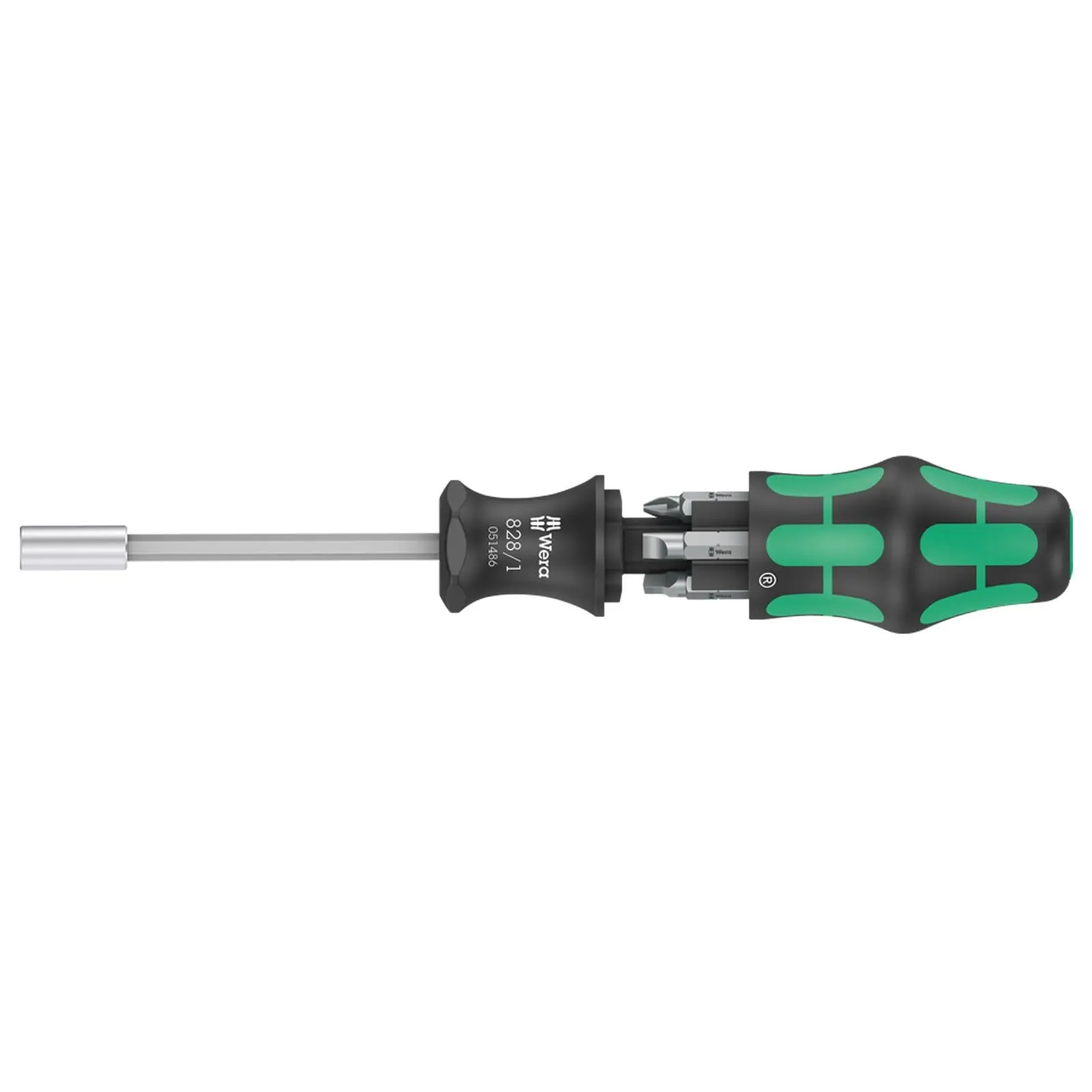 Wera Screwdriver Set Bit Holding 7 Piece Kraftform Kompakt 27 Imperial Set 1 - Image 2