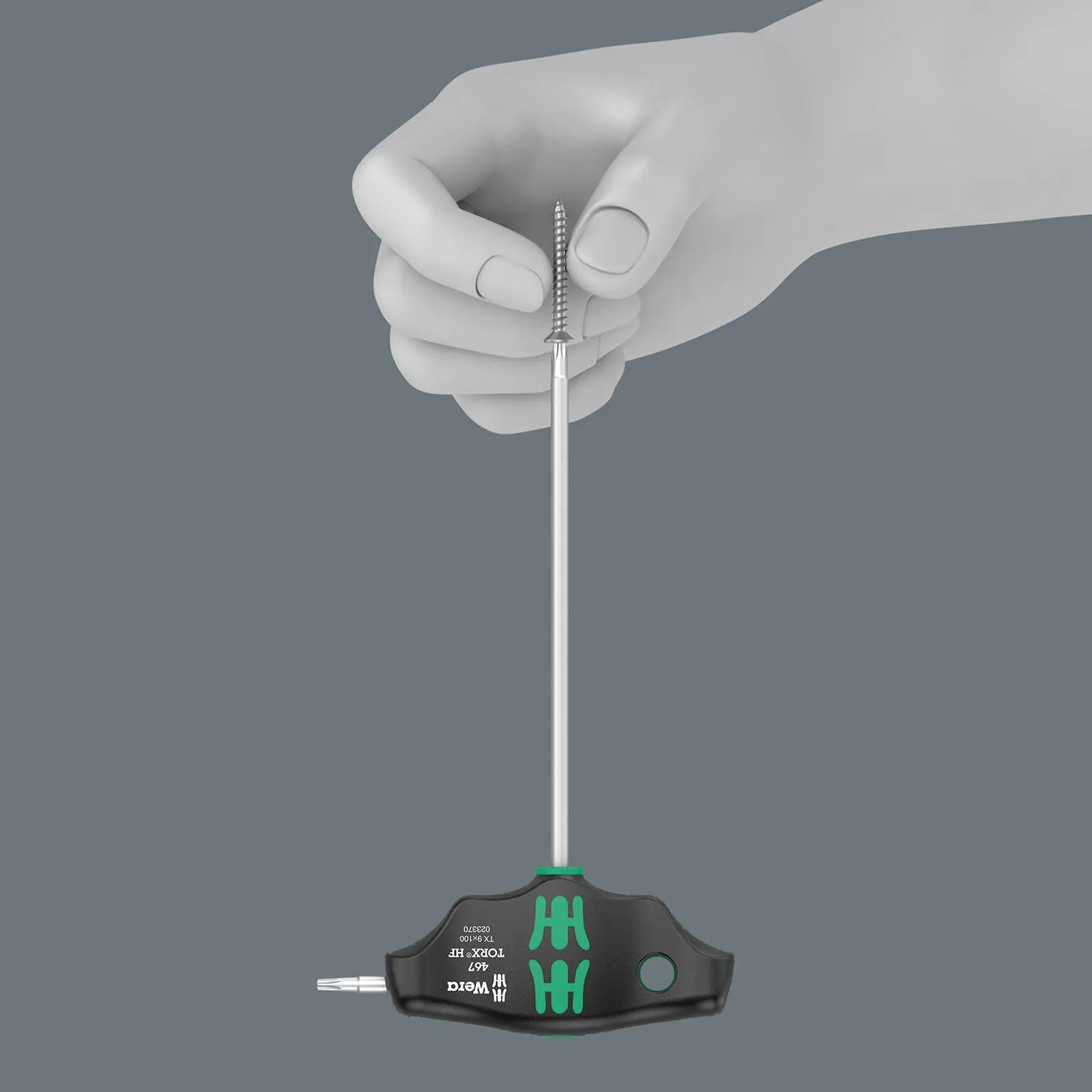 Wera Screwdriver Set T-Handle Hex Plus with Holding Function 10 Piece 454/10 HF Set Imperial 1 - Image 4