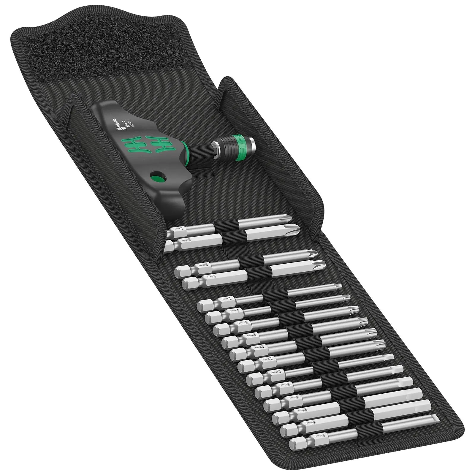 Wera Screwdriver Set T-Handle Kraftform Kompakt 400 17 Piece PZ PH TX SL Hex - Image 4