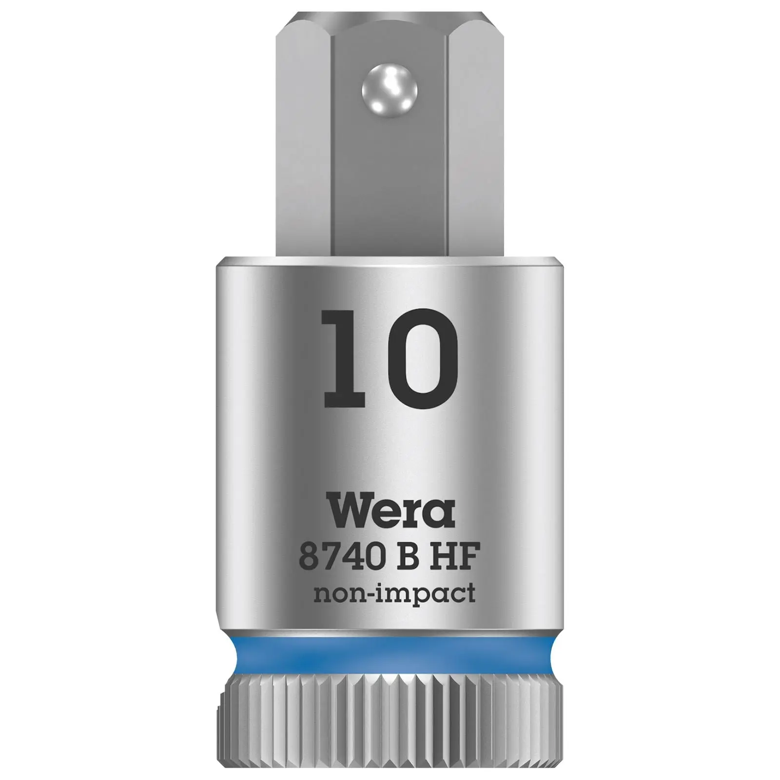 Wera Socket Bit Hex HF 3/8" Drive Zyklop Socket Bits with Holding Function 8740 B 3-10 mm - Image 4