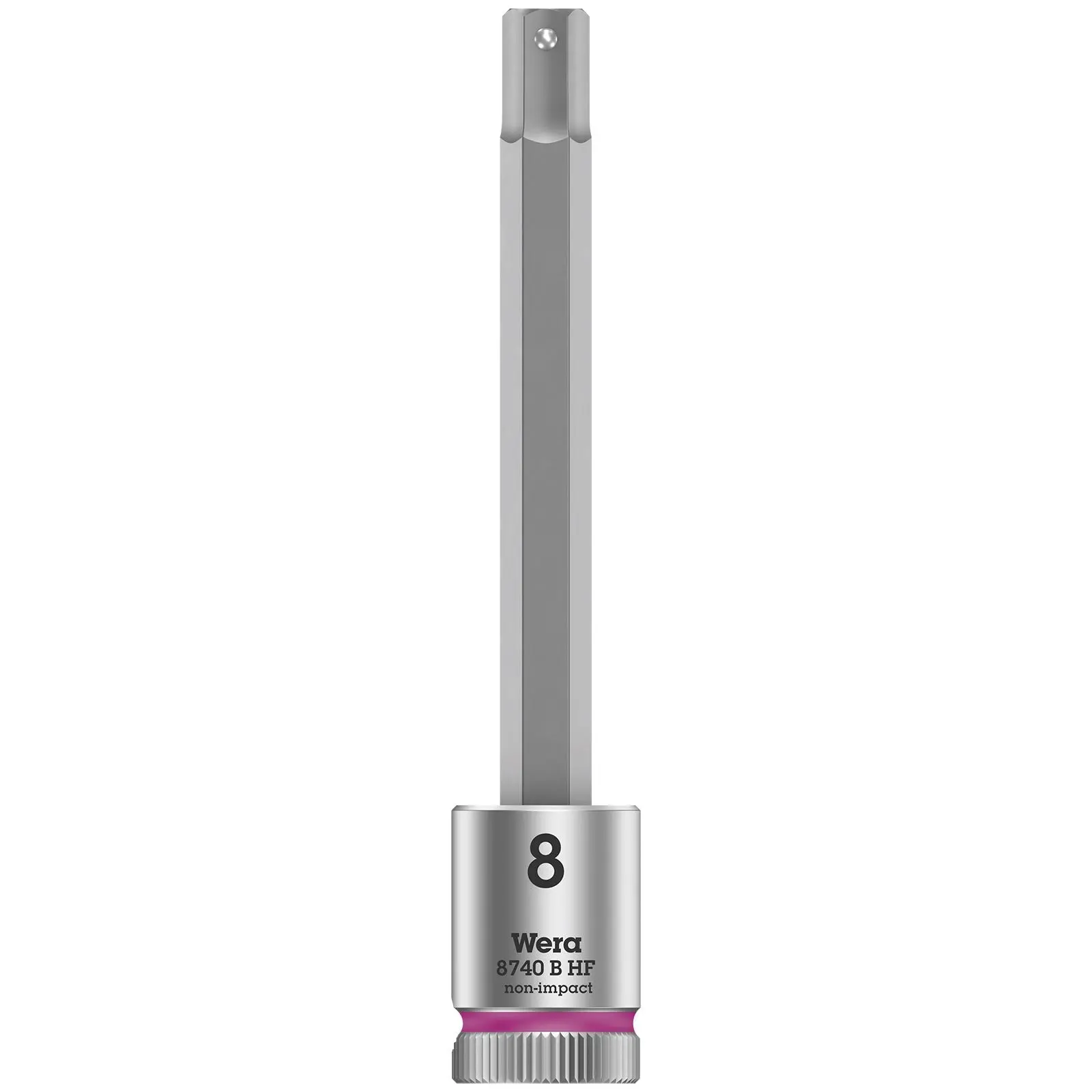 Wera Socket Bit Hex HF 3/8" Drive Zyklop Socket Bits with Holding Function 8740 B 3-10 mm - Image 9