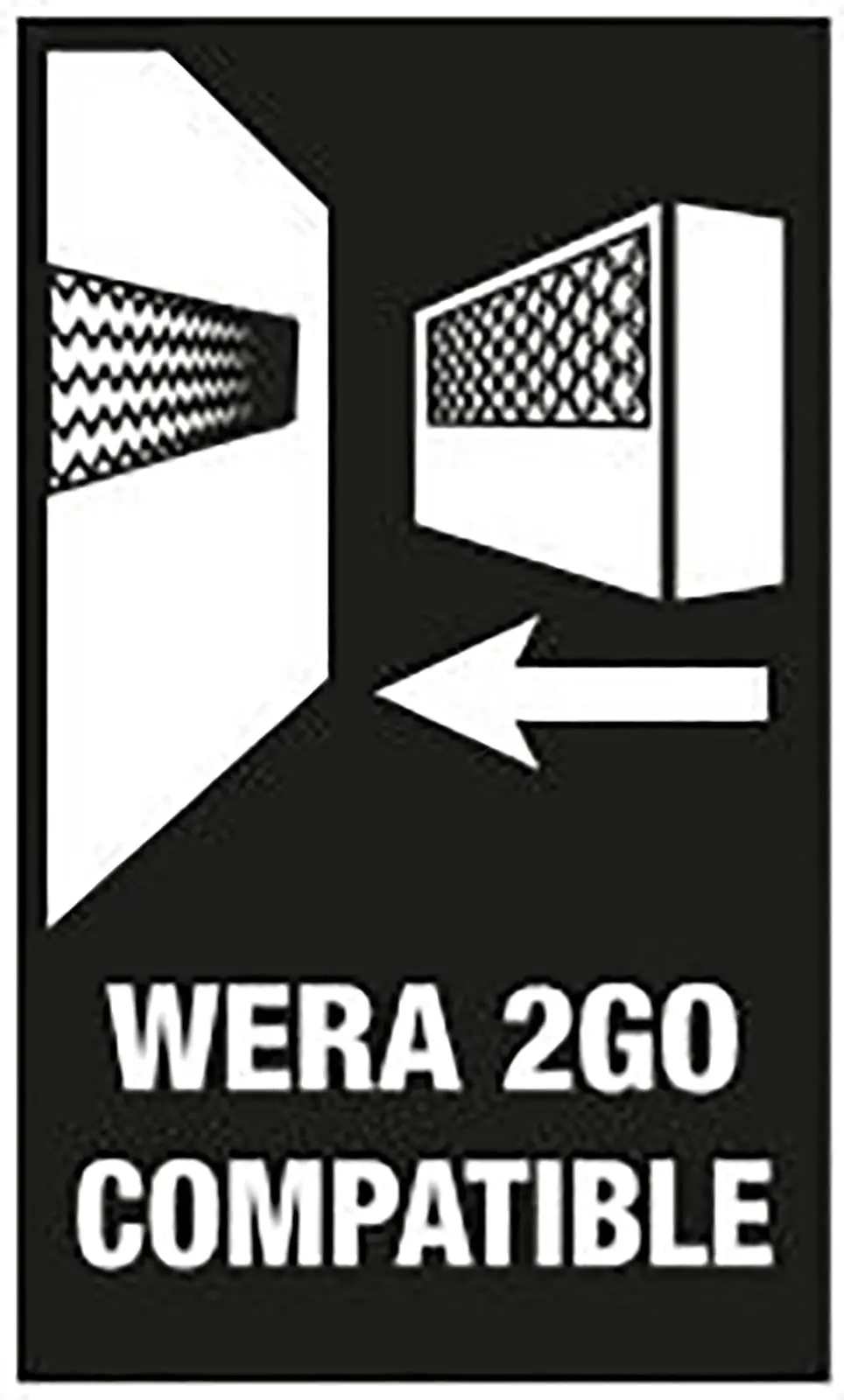 Wera Socket Rail B 3/8" Drive Textile Belt with Carabiner 9 Location Twist to Unlock Unloaded - Image 8