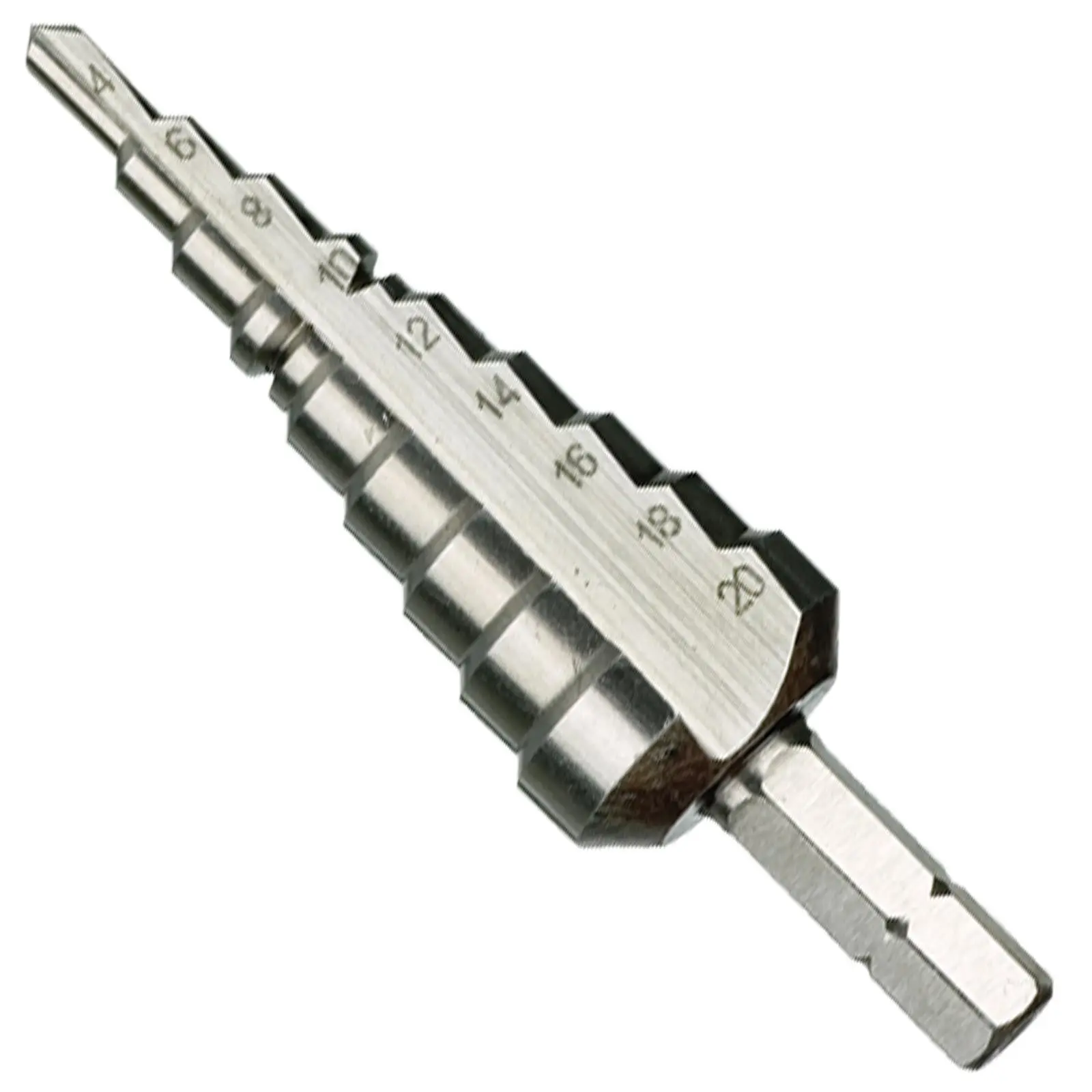 Wera Step Drill Bit 4-20mm 843 1/4" Hex Shank - Image 3