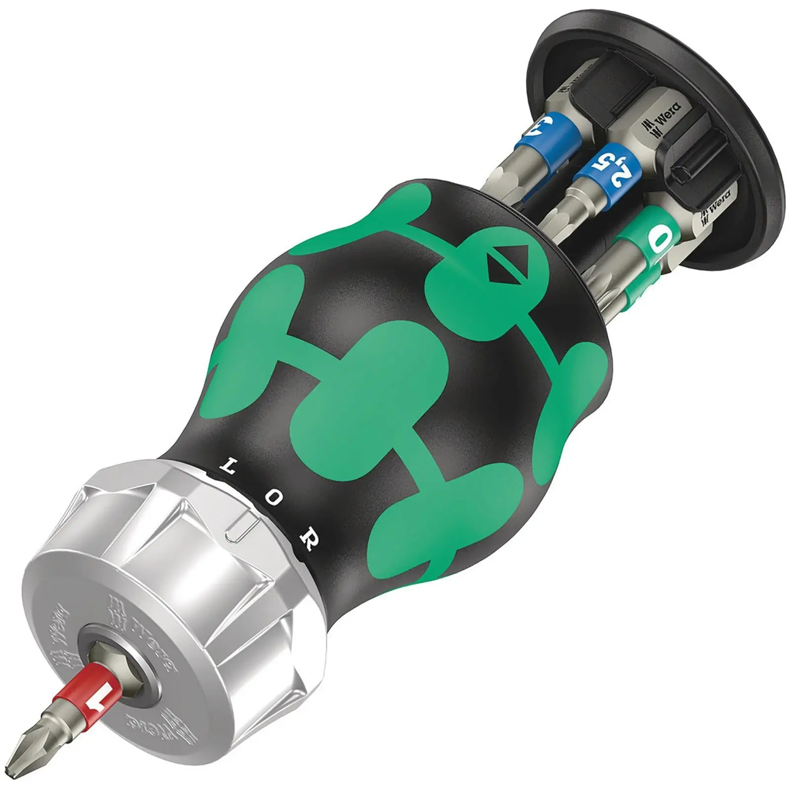Wera Stubby Screwdriver Set Ratchet Action Bicycle Set 5 Stainless Steel Bits 7 Pieces - Image 5
