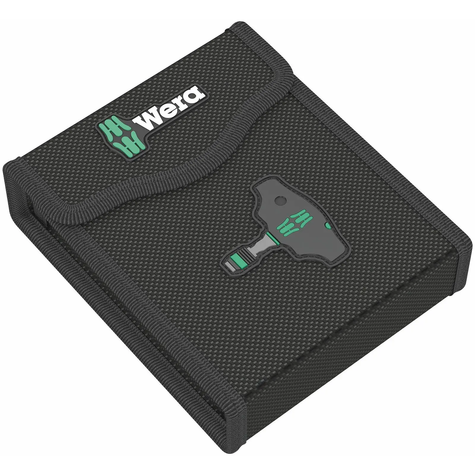 Wera T-Handle Screwdriver 1/4" Hex with Ratchet Function Rapidaptor Chuck 400 RA Imperial Set 1 17 Pieces - Image 4