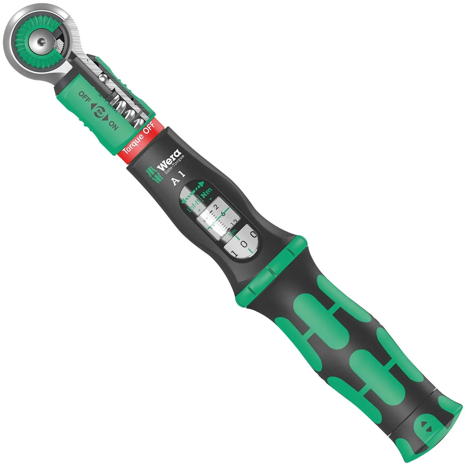 Wera Torque Wrench Safe-Torque A 1 1/4" Drive 2-12 Nm Reversible - Image 5
