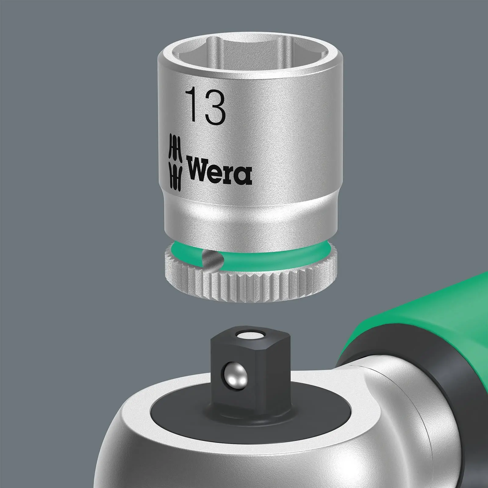 Wera Torque Wrench Safe-Torque A 1 Set 1 1/4" Drive 2-12 Nm 10 Pieces Reversible - Image 11