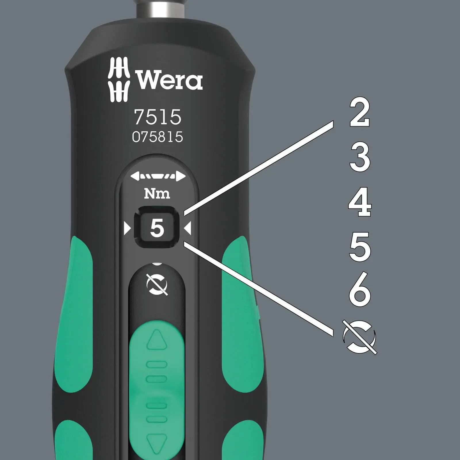 Wera Torque Wrench Screwdriver Set 1/4" Hex 2-6 Nm 7515/7 Kraftform Safe Torque Speed Bicycle 1 7 Piece TX Hex - Image 6